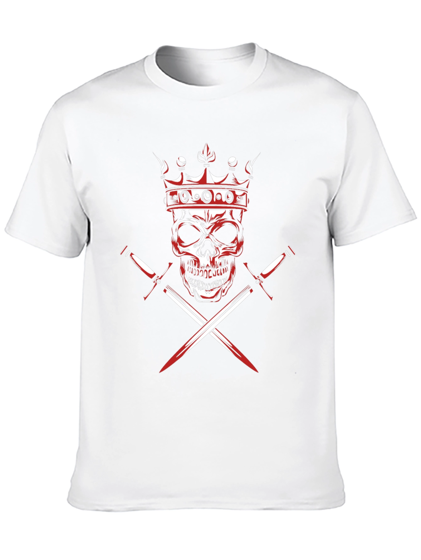 Skull King Graphic Tee - Edgy Streetwear