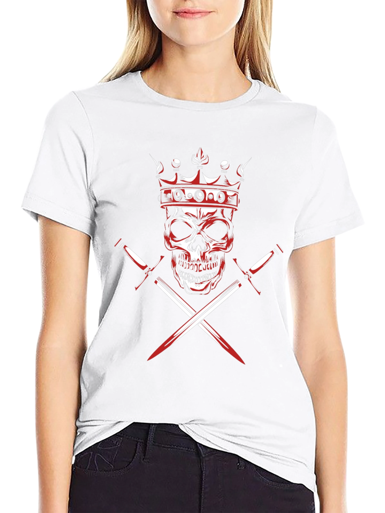 Skull King Graphic Tee - Edgy Streetwear