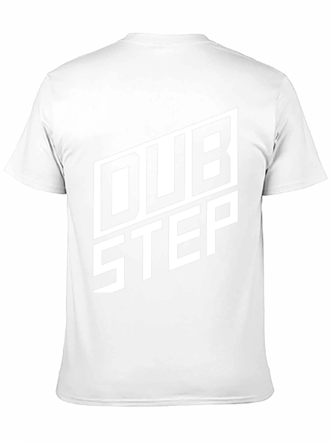 Dubstep Graphic Tee - Black Crew Neck