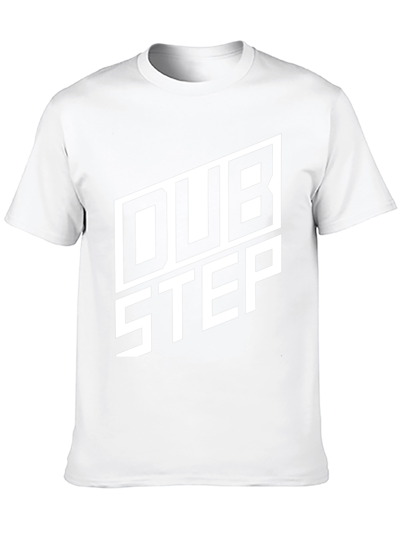 Dubstep Graphic Tee - Black Crew Neck