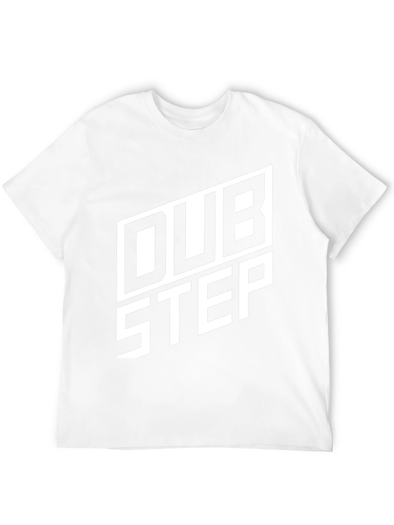 Dubstep Graphic Tee - Black Crew Neck