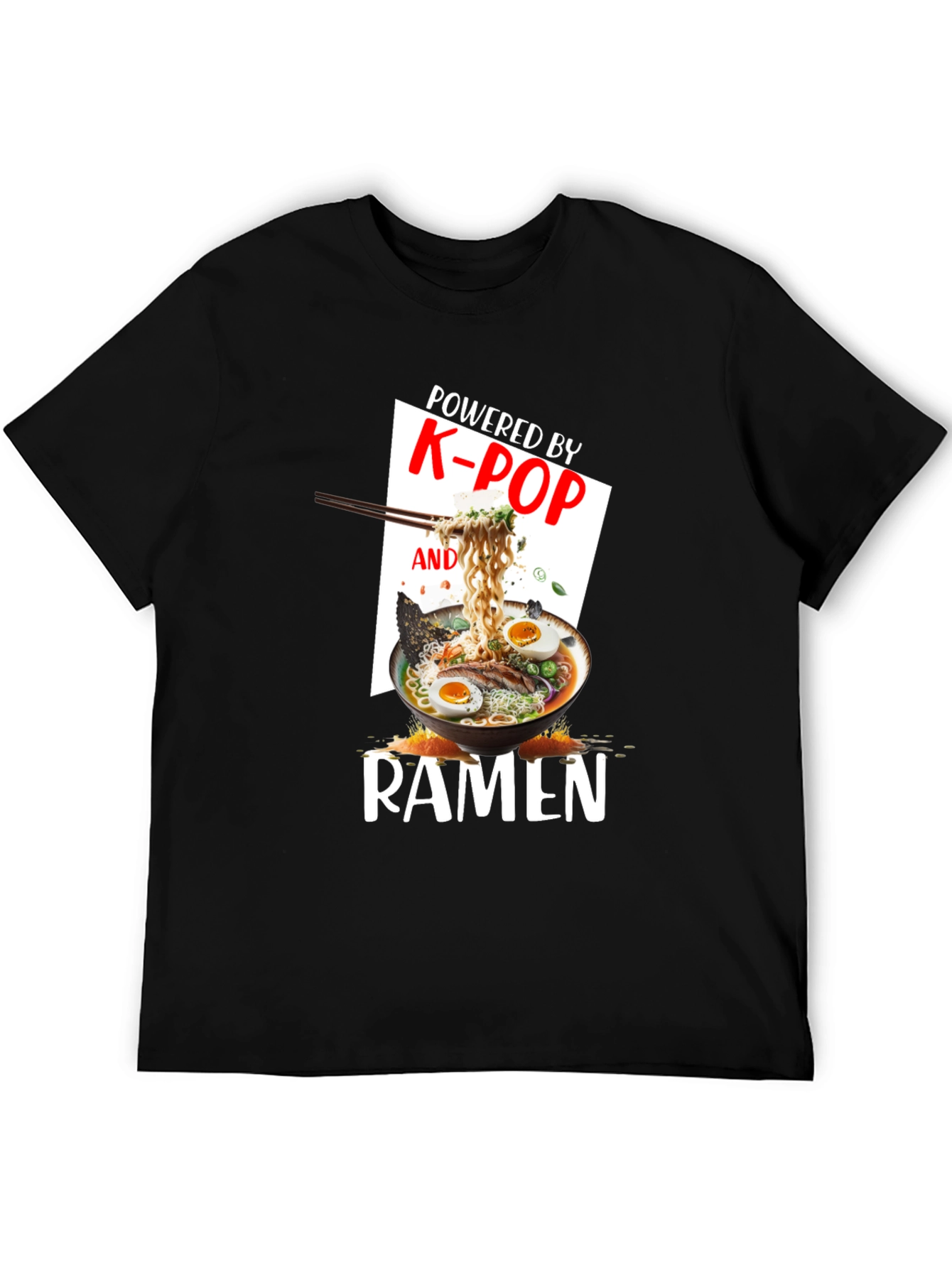 K-Pop Ramen T-Shirt - Comfort & Style