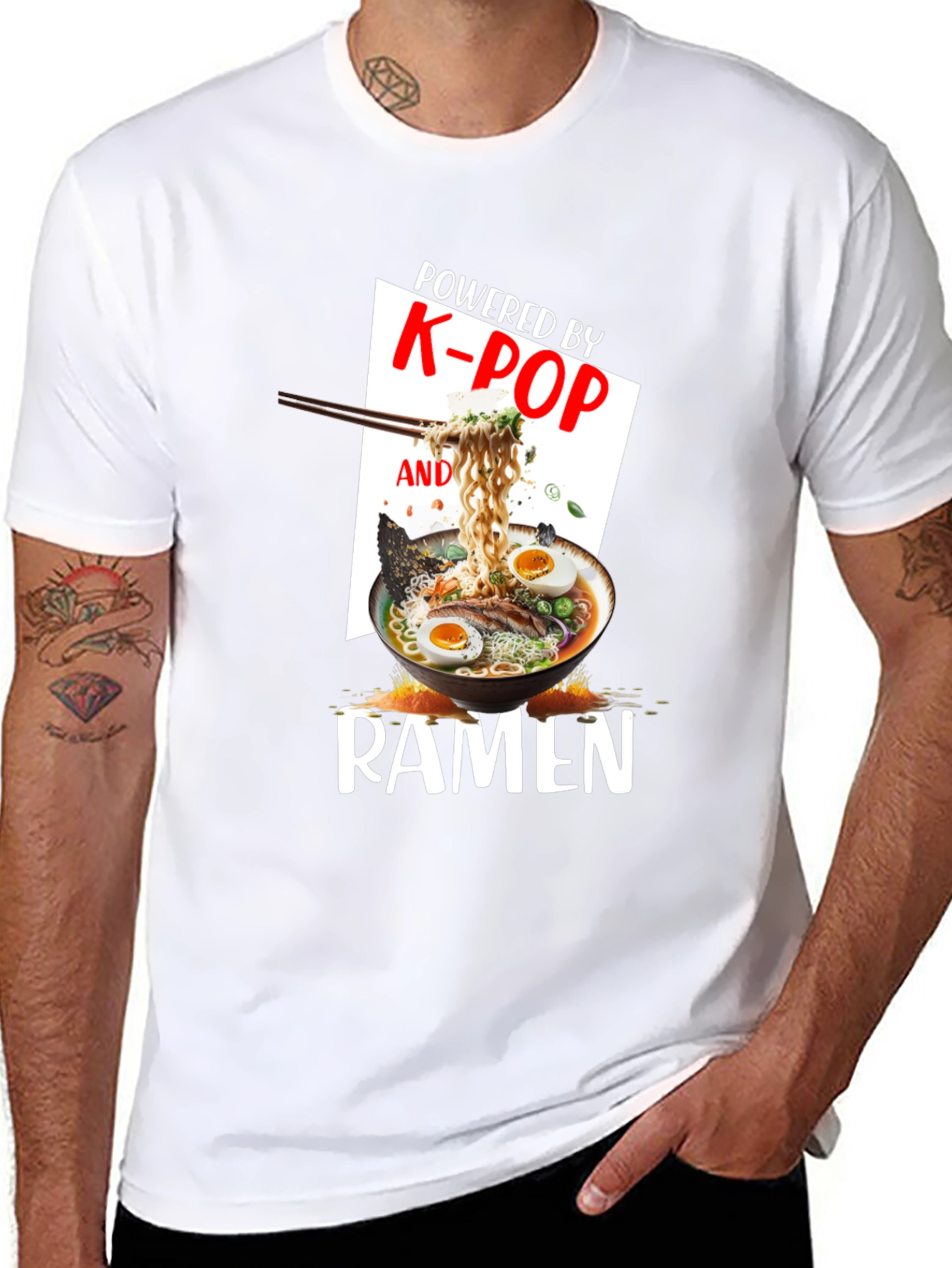 K-Pop Ramen T-Shirt - Comfort & Style