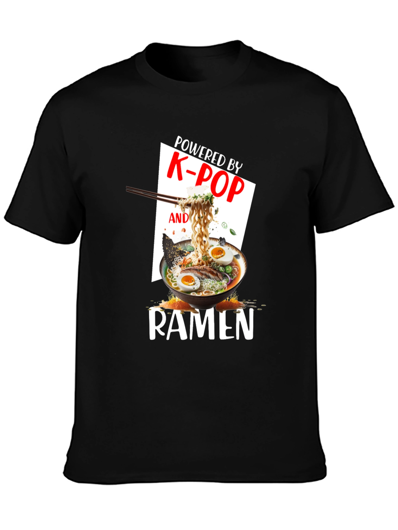 K-Pop Ramen T-Shirt - Comfort & Style