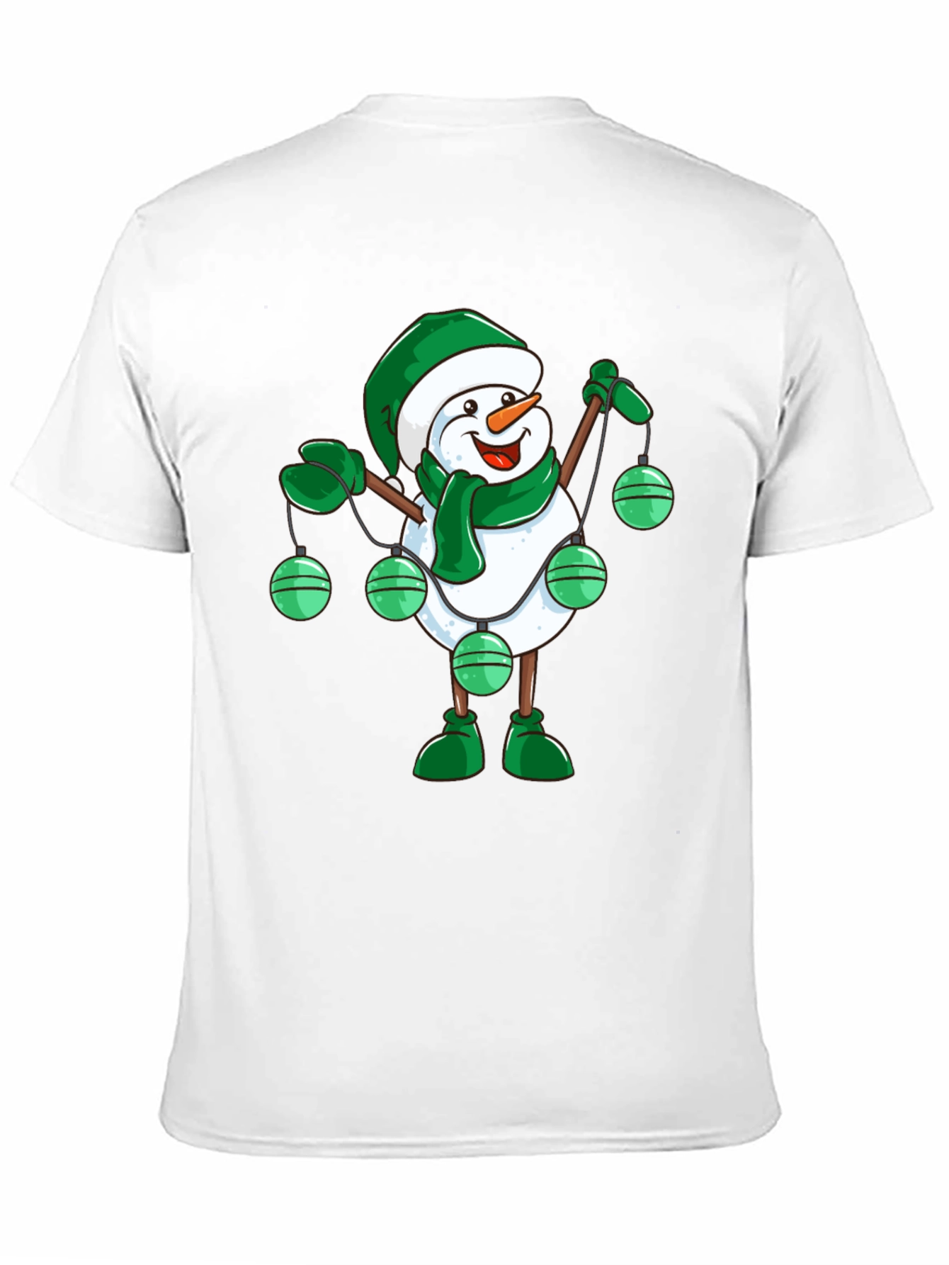 Festive Snowman Graphic Tee