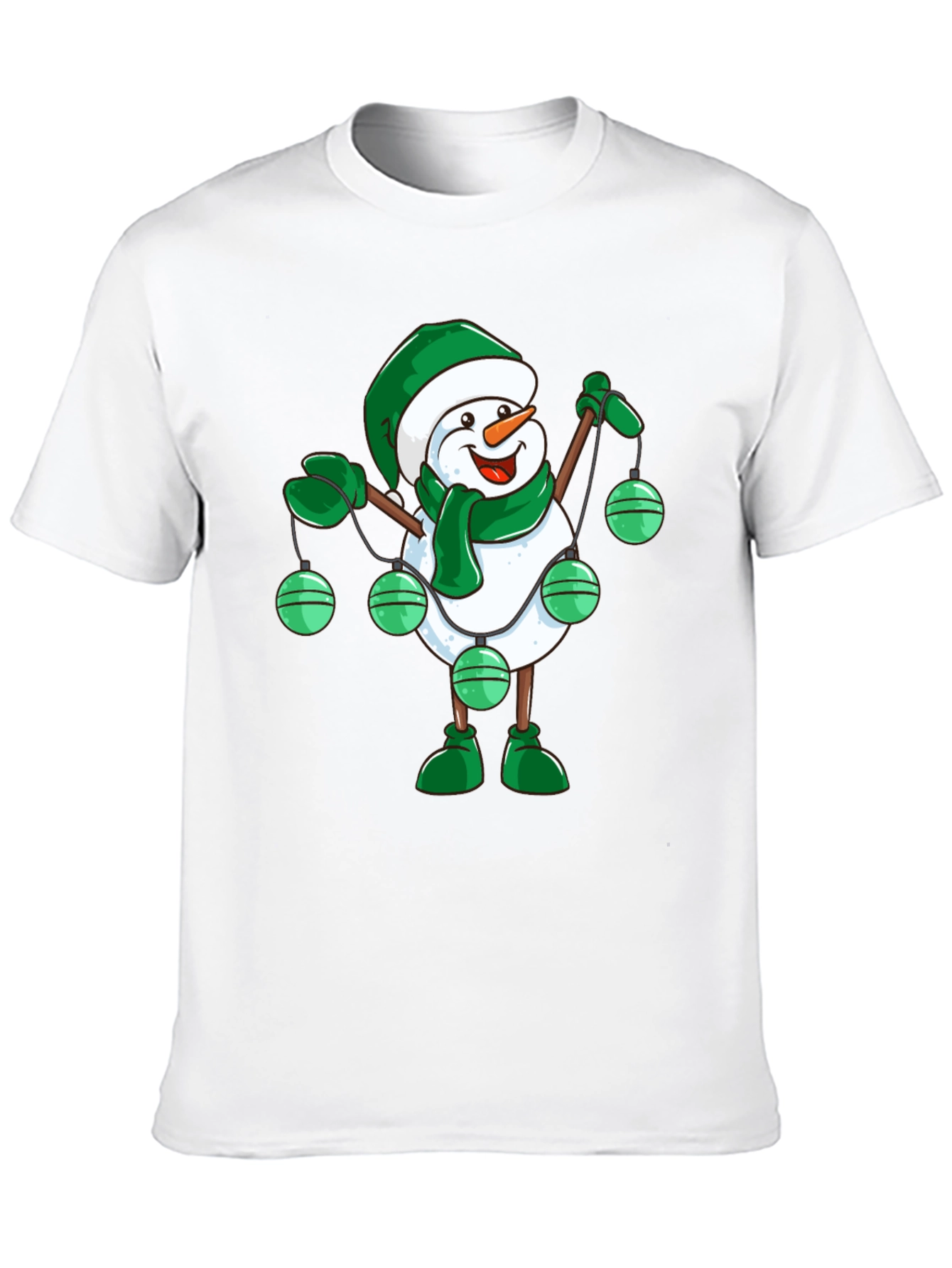 Festive Snowman Graphic Tee