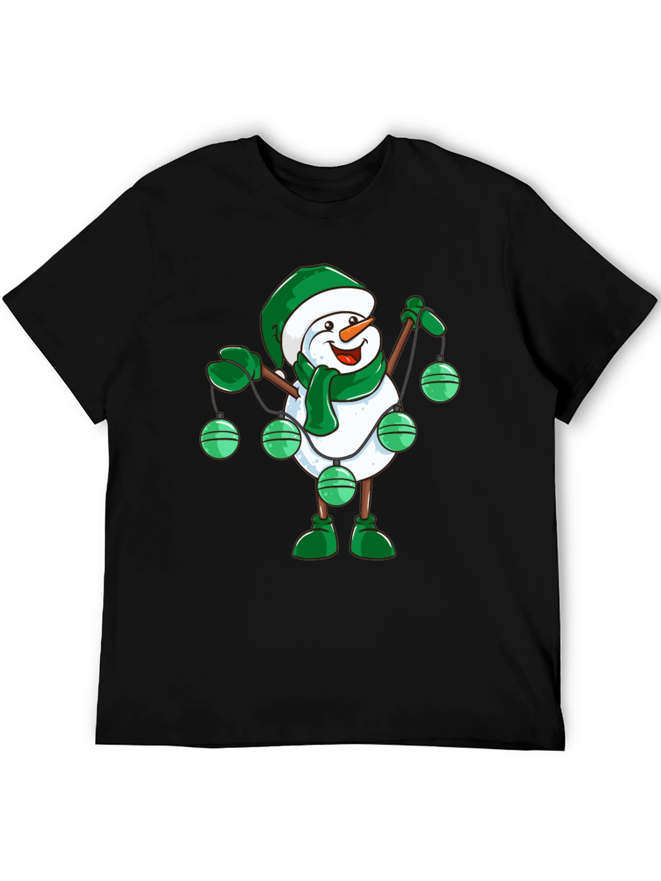 Festive Snowman Graphic Tee
