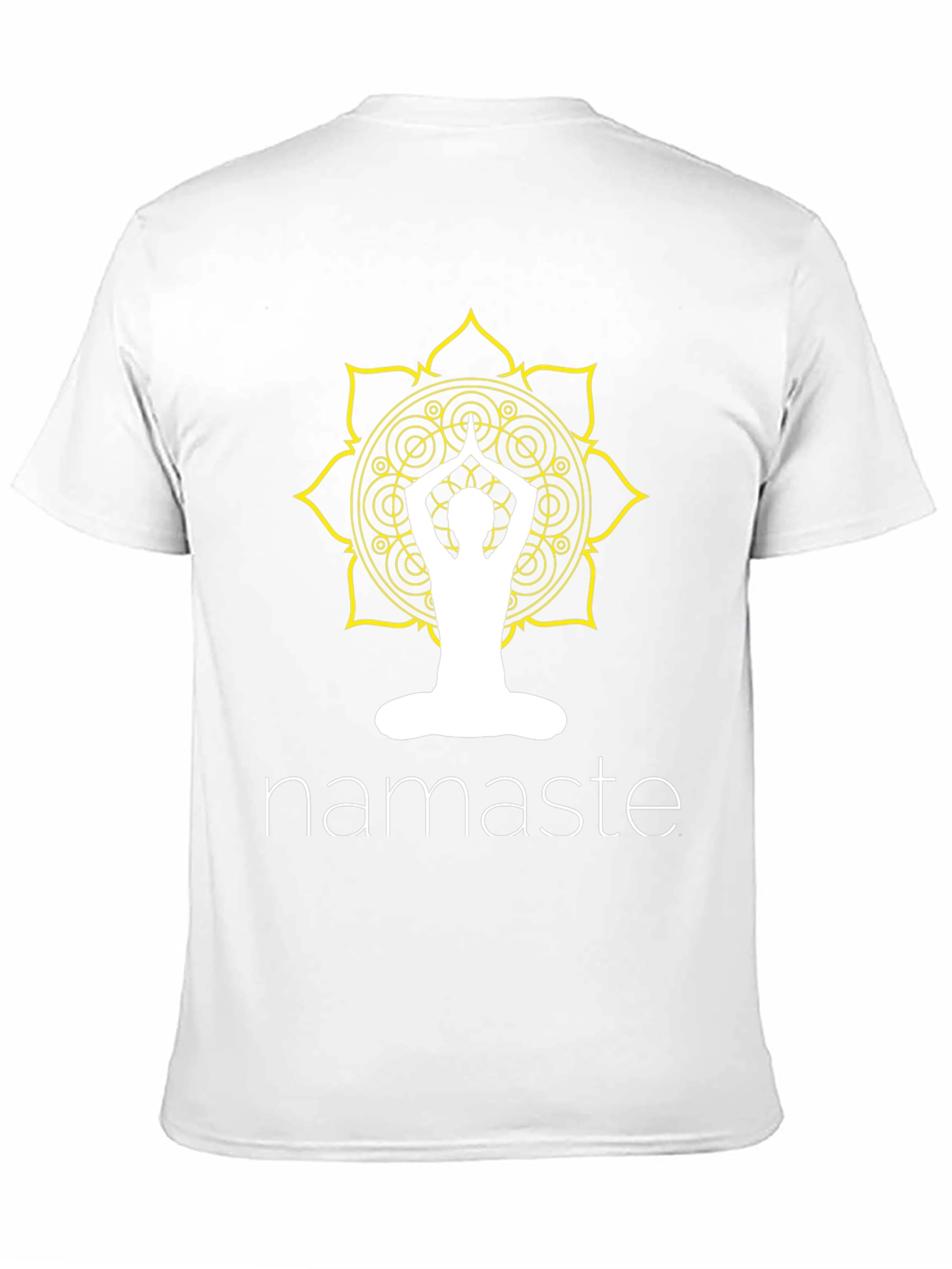 Namaste Yoga Graphic Tee - Black