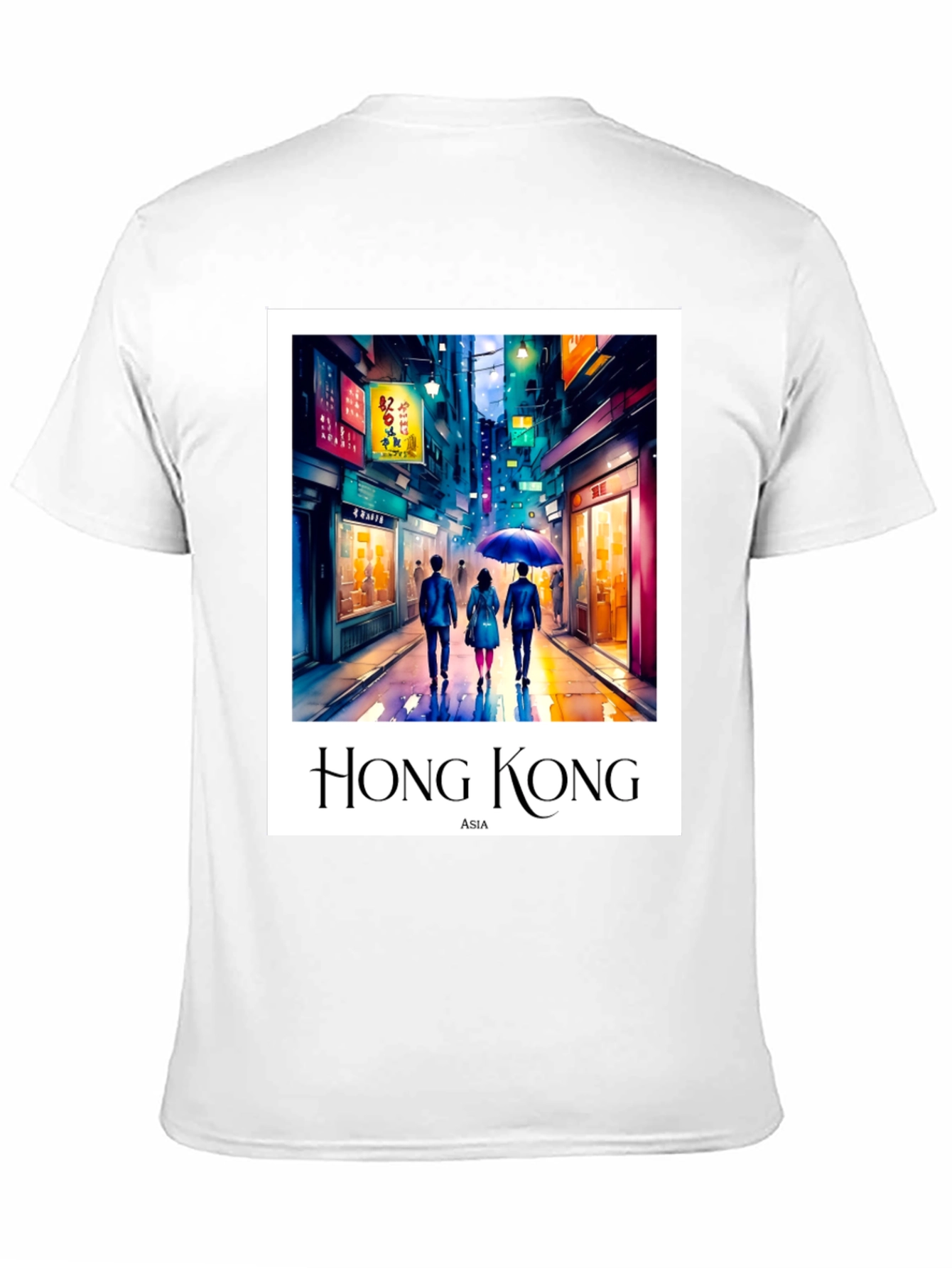 Hong Kong Asia Graphic T-Shirt