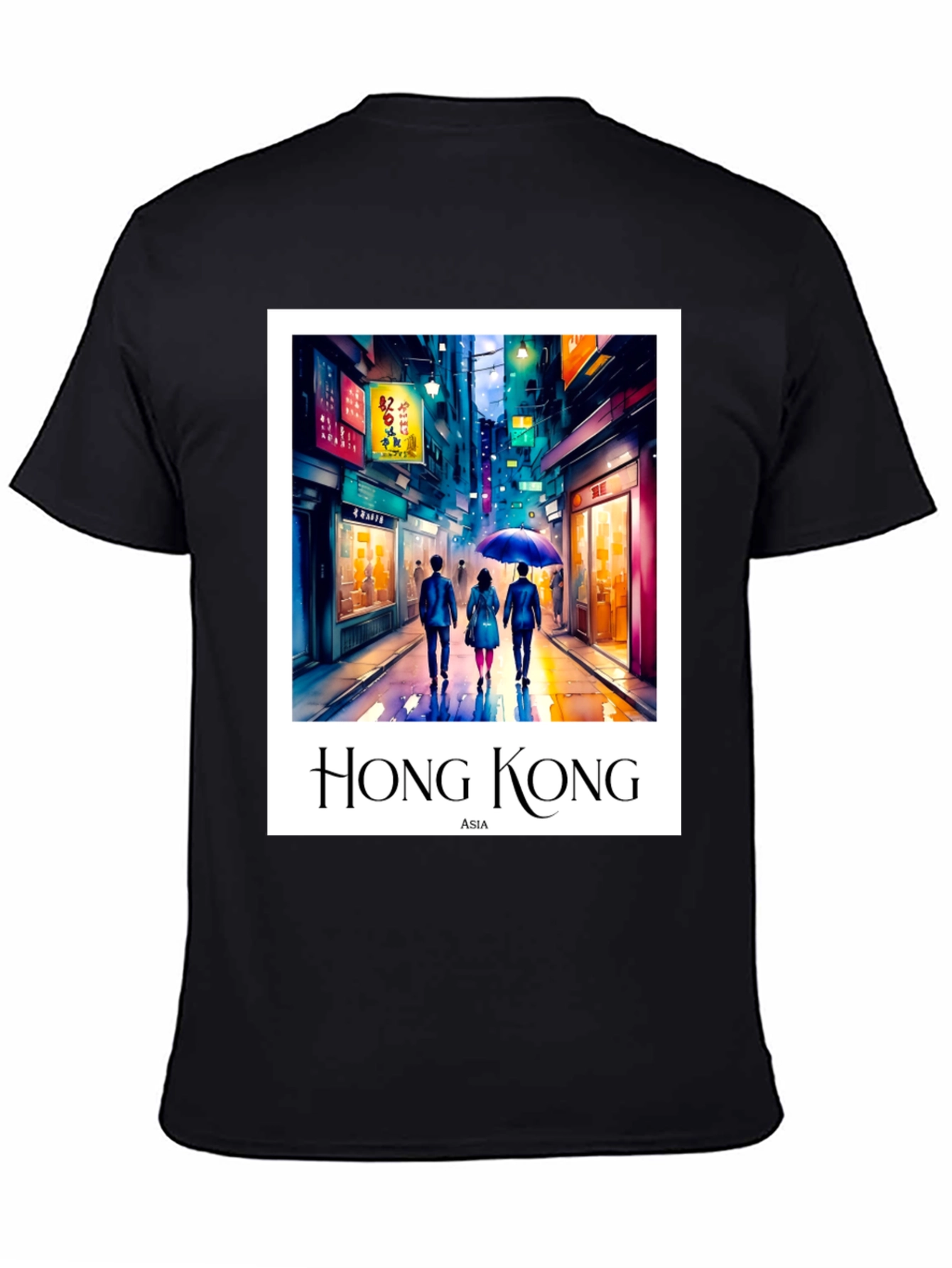 Hong Kong Asia Graphic T-Shirt