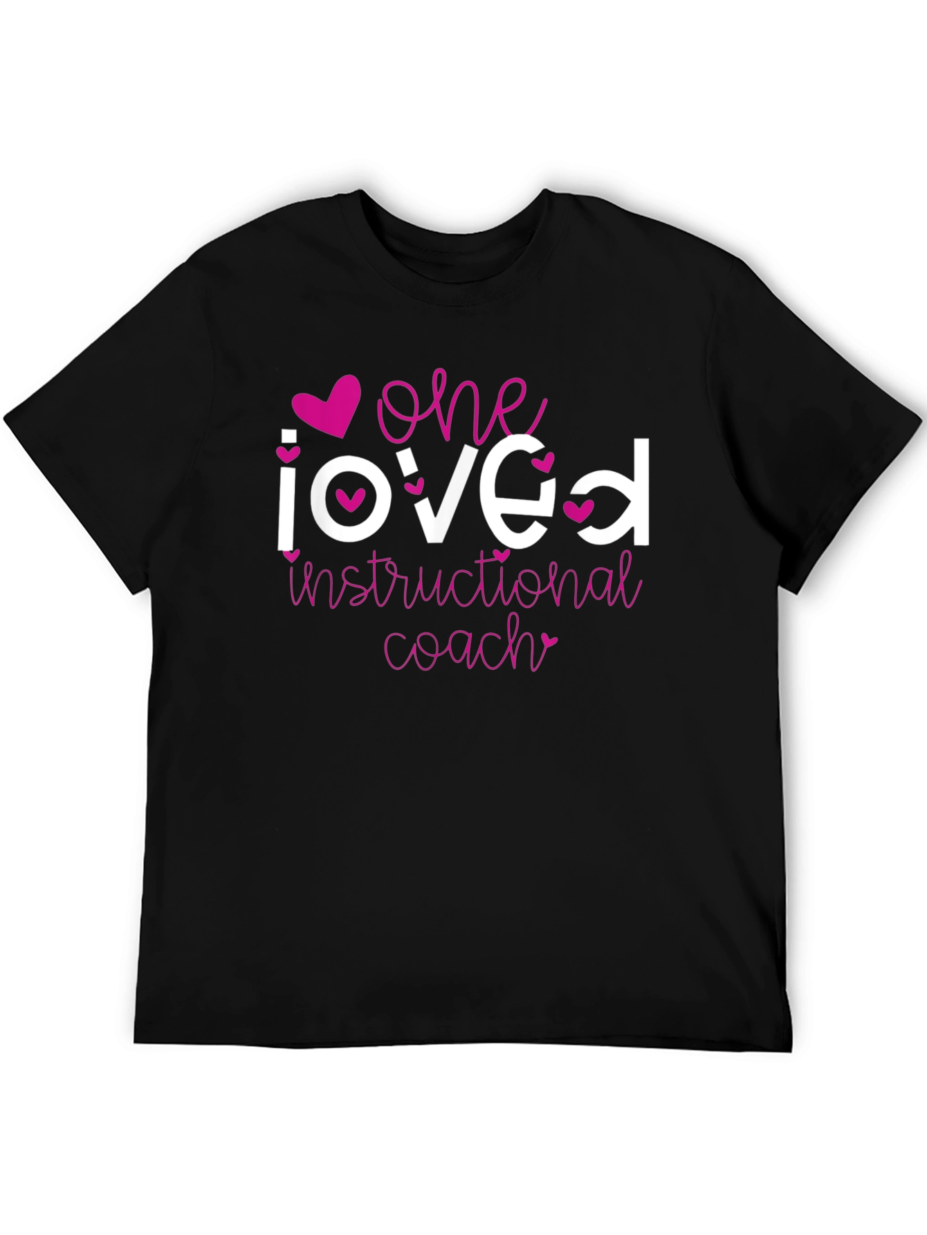 One Loved Instructional Coach Graphic Tee