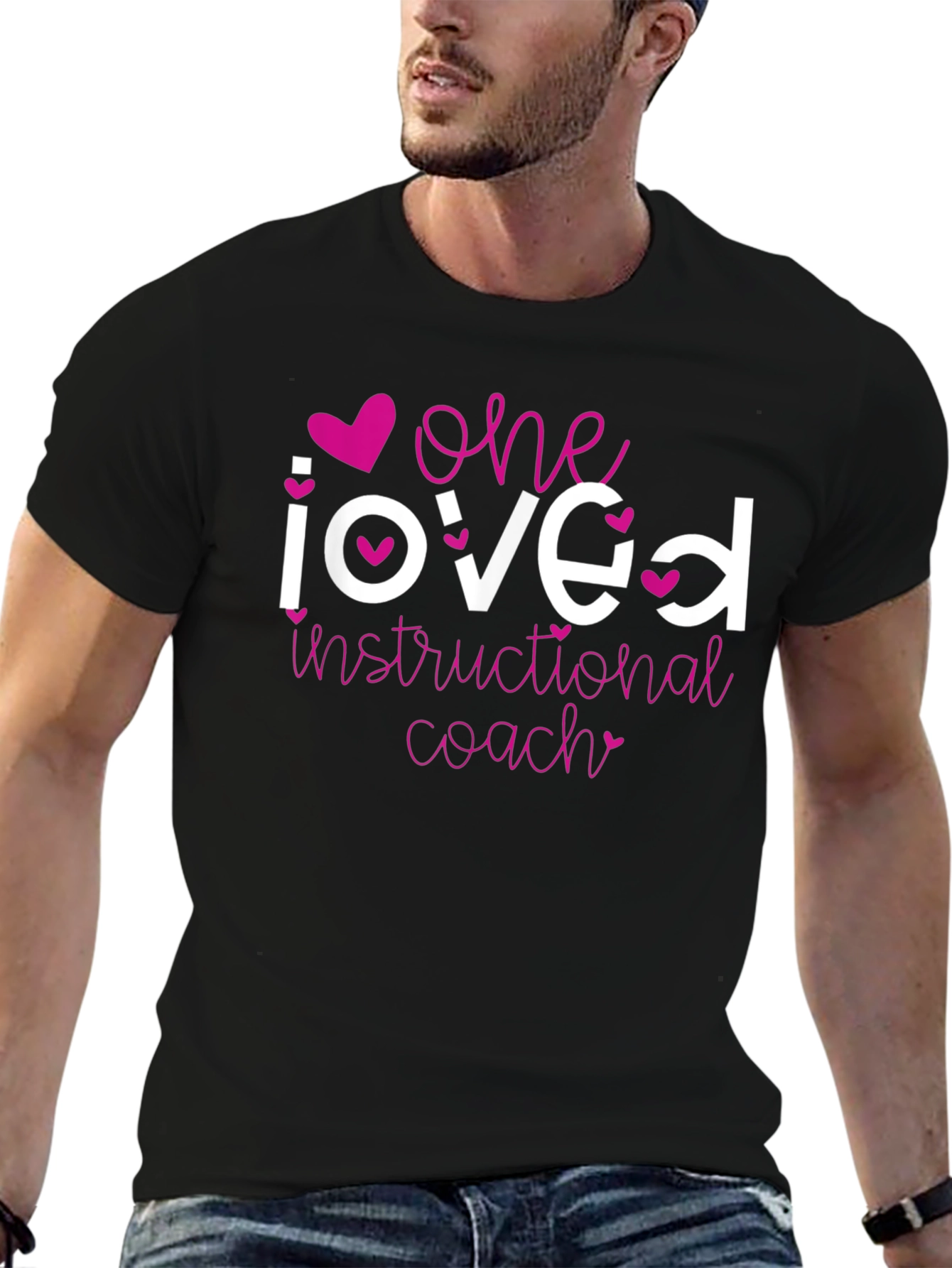 One Loved Instructional Coach Graphic Tee