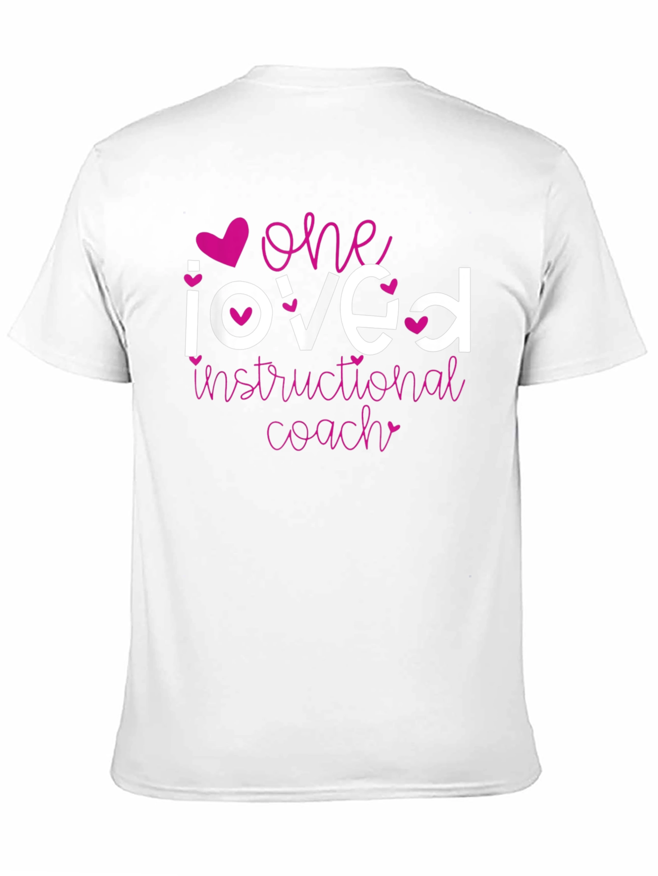One Loved Instructional Coach Graphic Tee