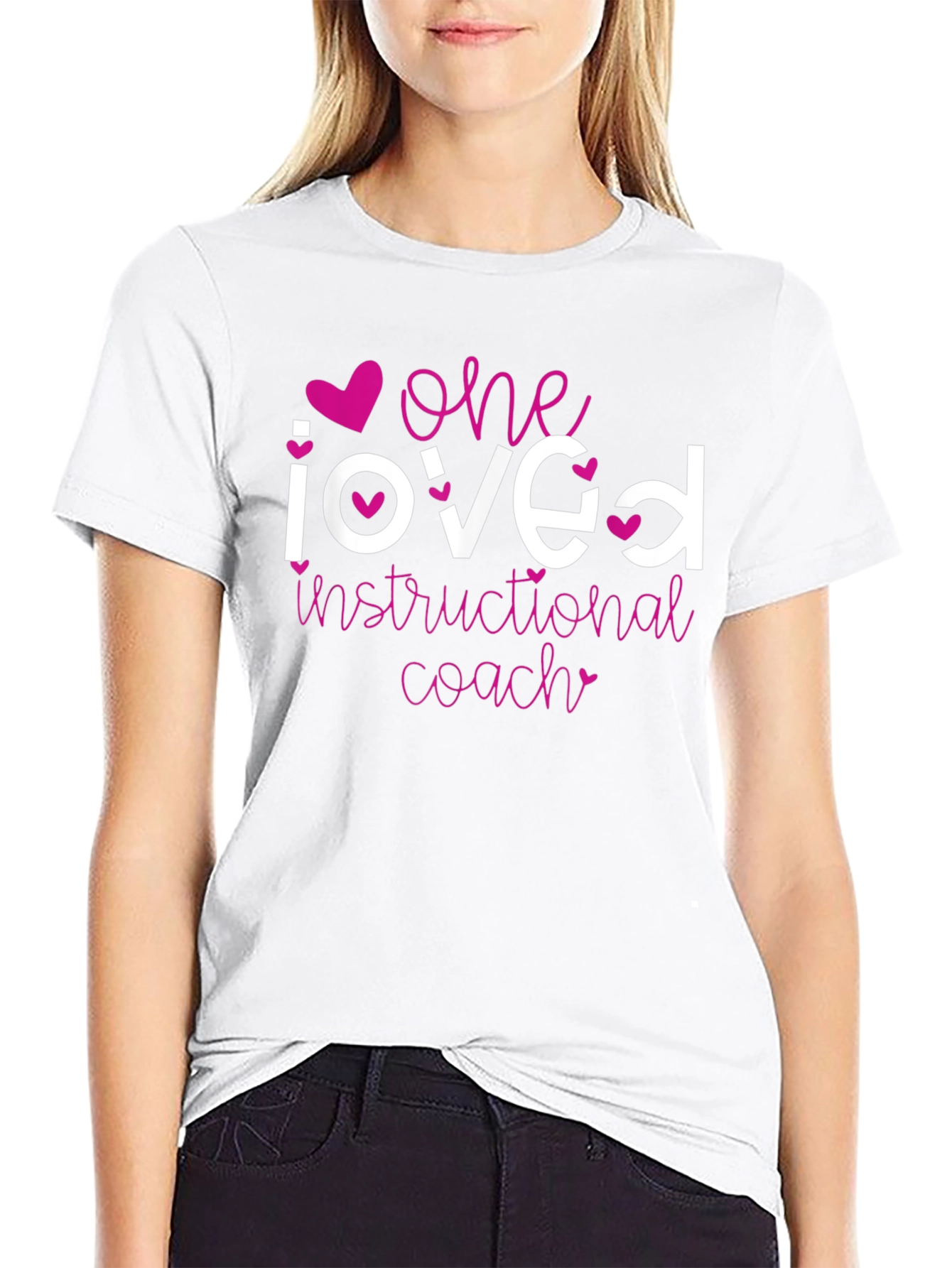 One Loved Instructional Coach Graphic Tee