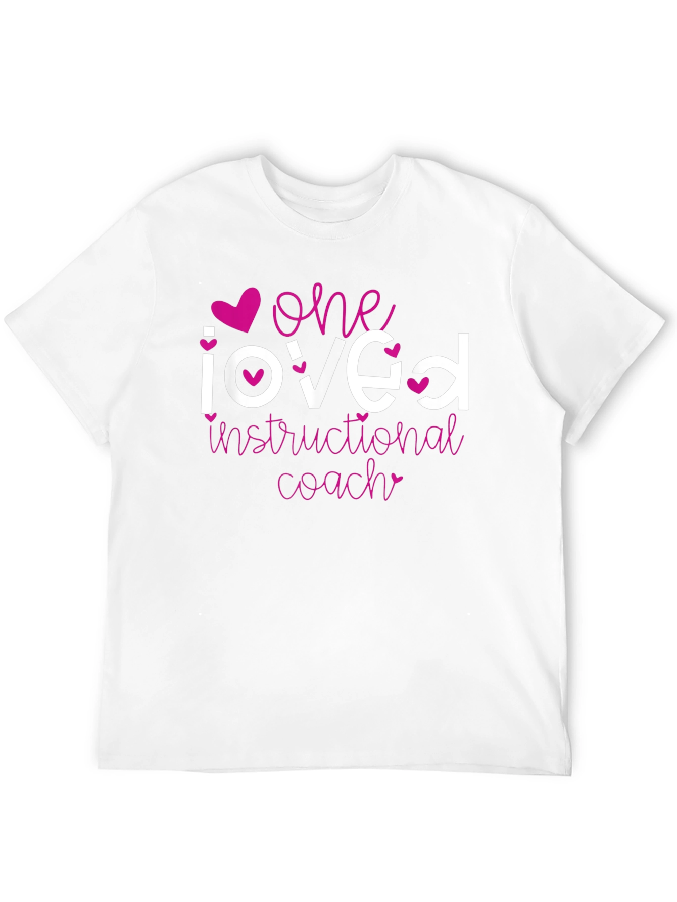 One Loved Instructional Coach Graphic Tee