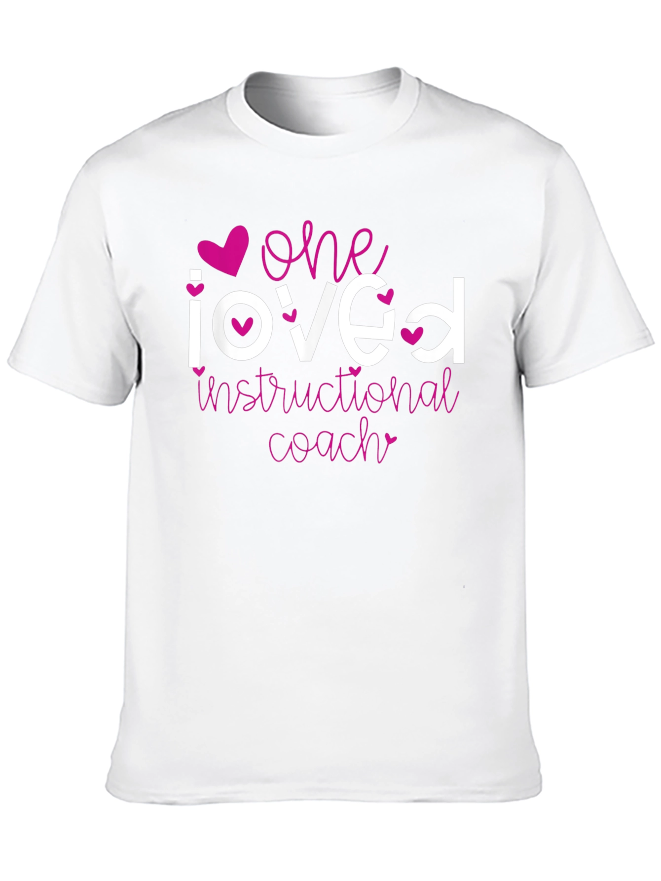 One Loved Instructional Coach Graphic Tee