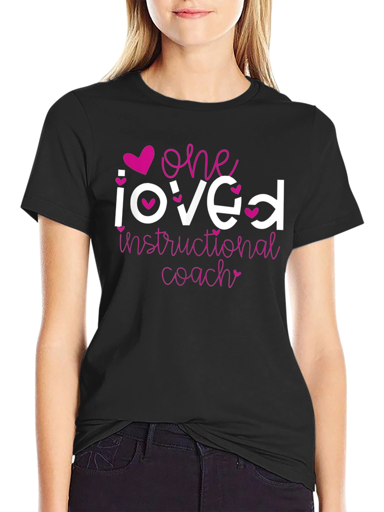 One Loved Instructional Coach Graphic Tee