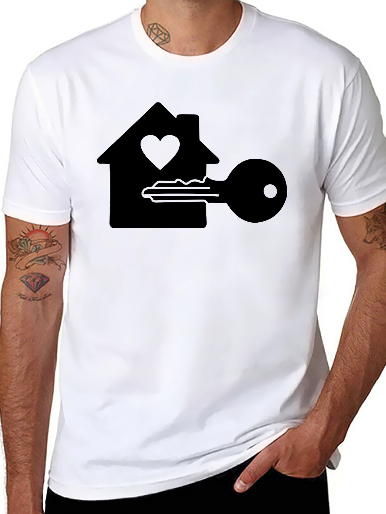 Home is Where the Heart is - Unisex T-Shirt