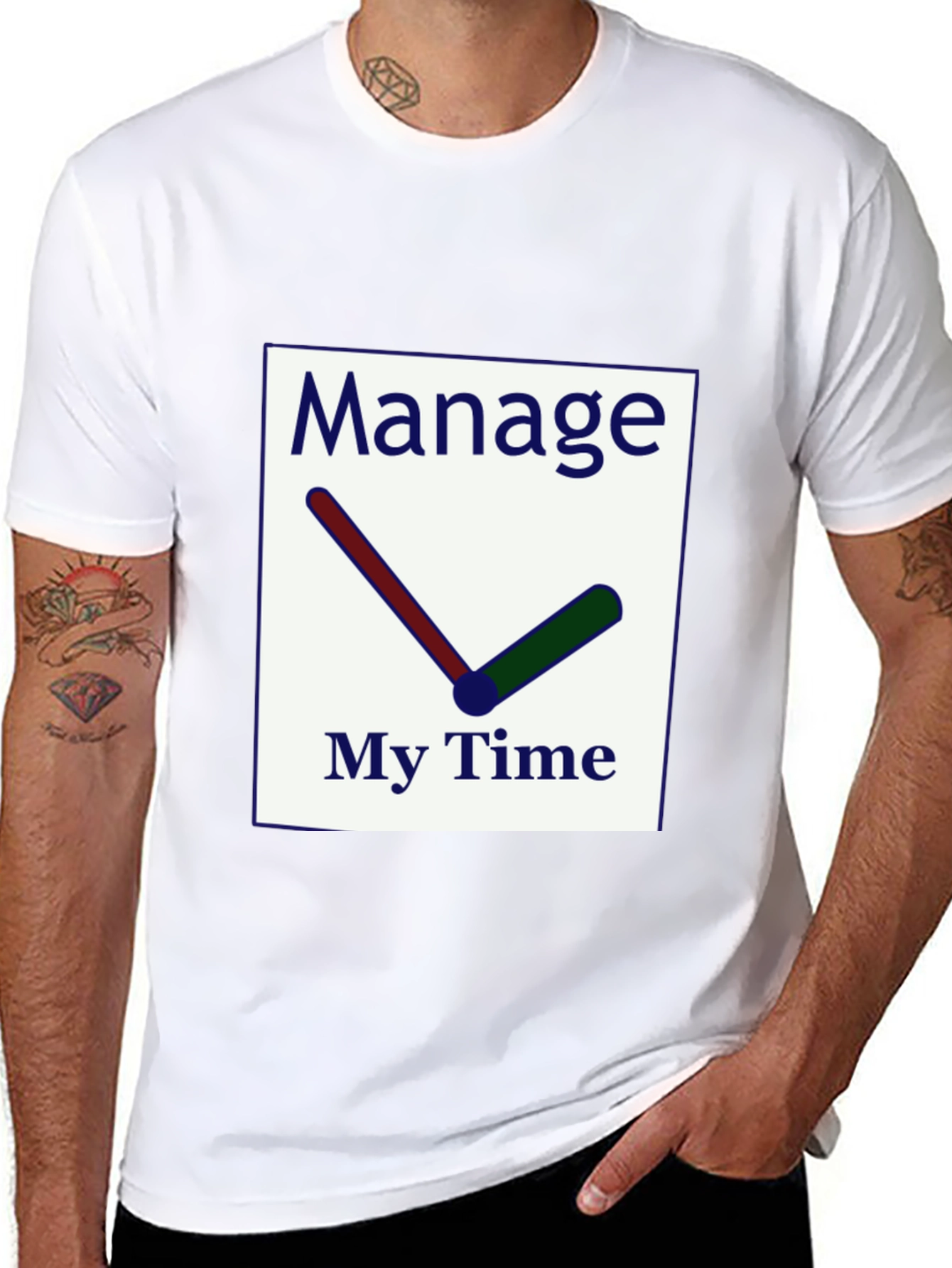 Manage My Time Graphic T-Shirt