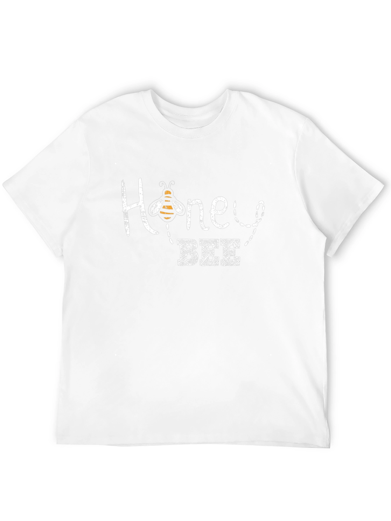 Honey Bee Graphic Tee - Black Cotton T-Shirt