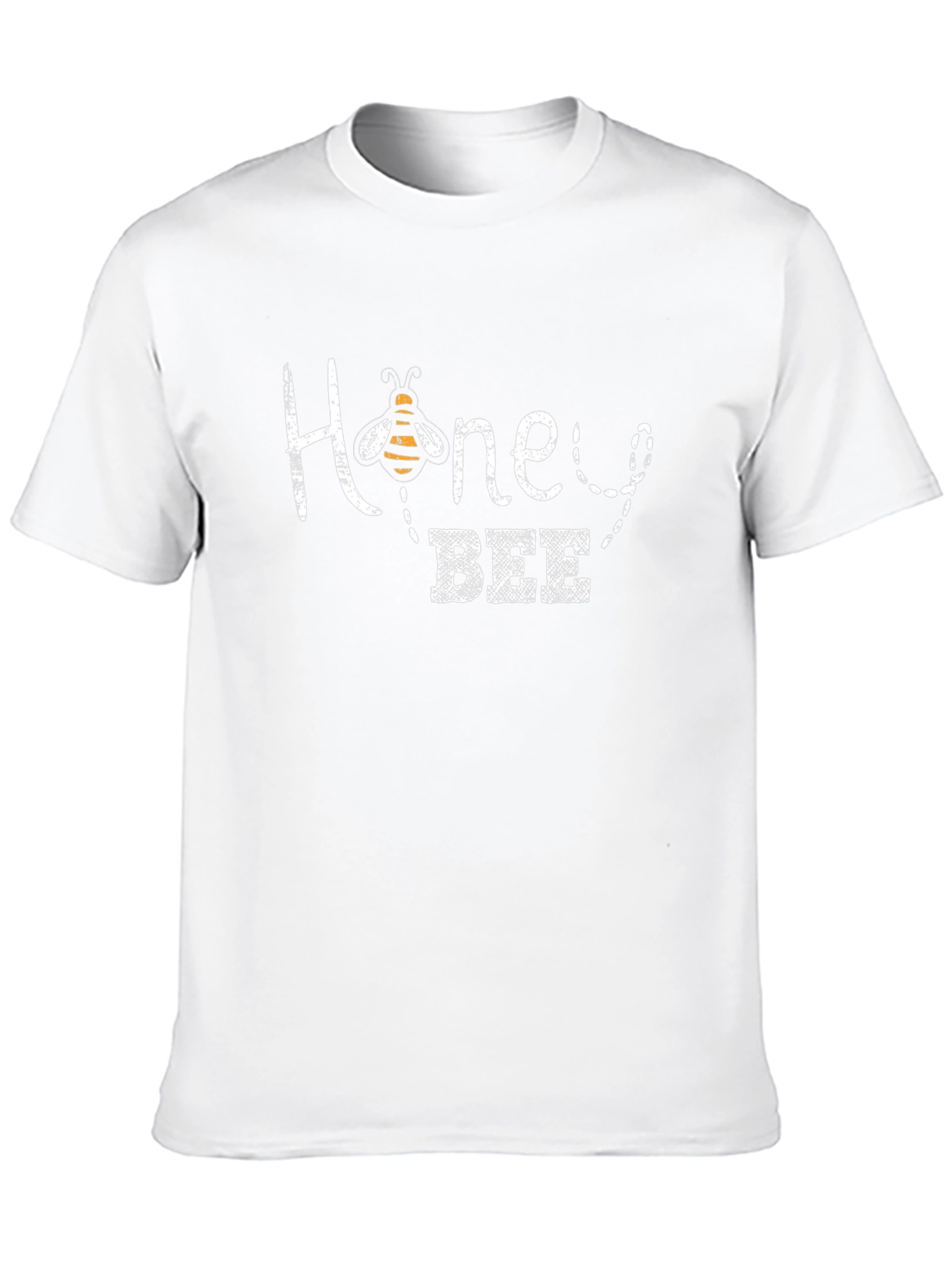 Honey Bee Graphic Tee - Black Cotton T-Shirt