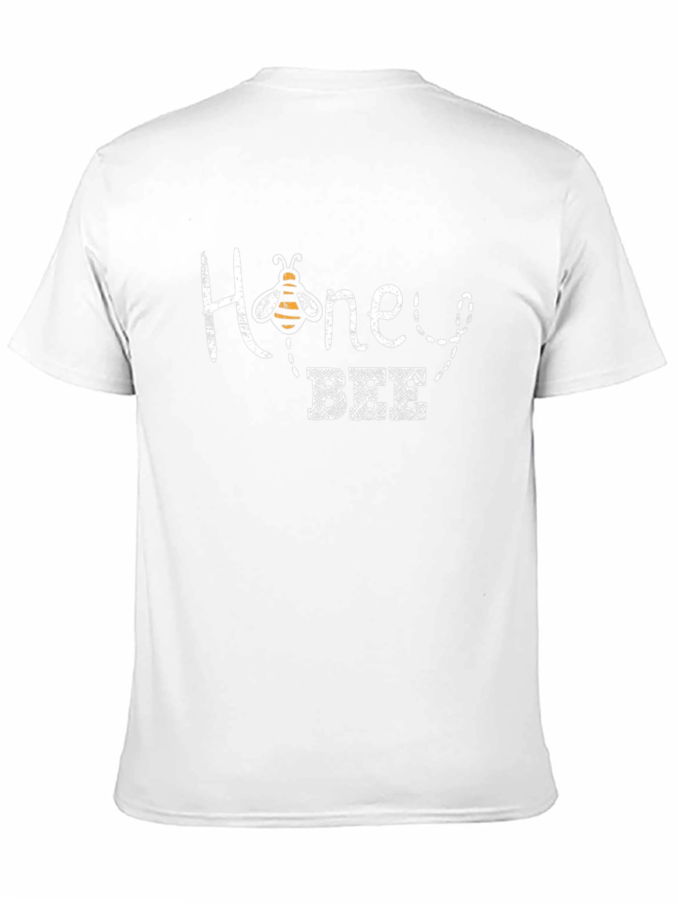 Honey Bee Graphic Tee - Black Cotton T-Shirt