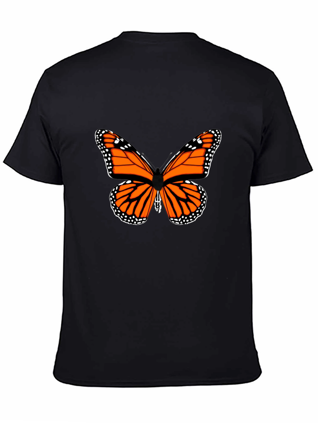 Butterfly Graphic T-Shirt - Black