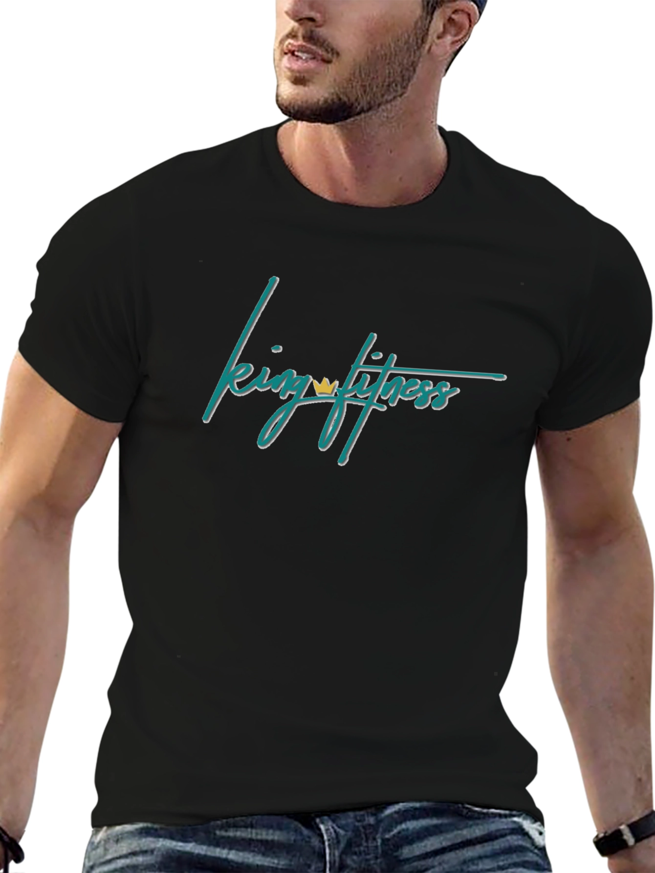 King Fitness Tee - Black
