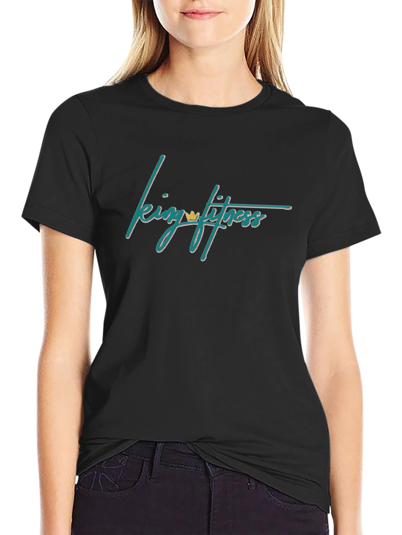 King Fitness Tee - Black