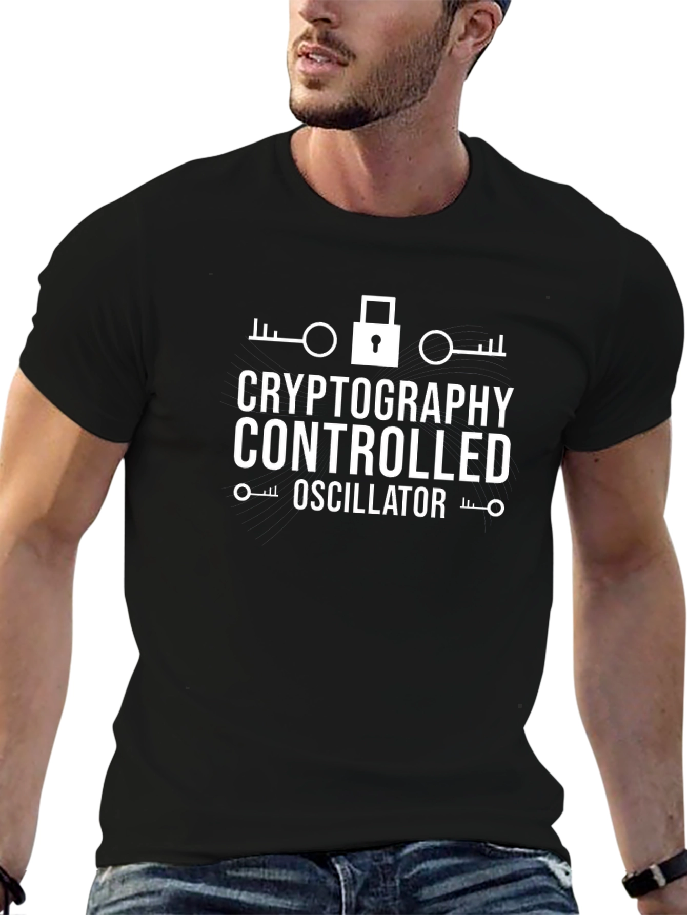 Cryptography Controlled Oscillator T-Shirt