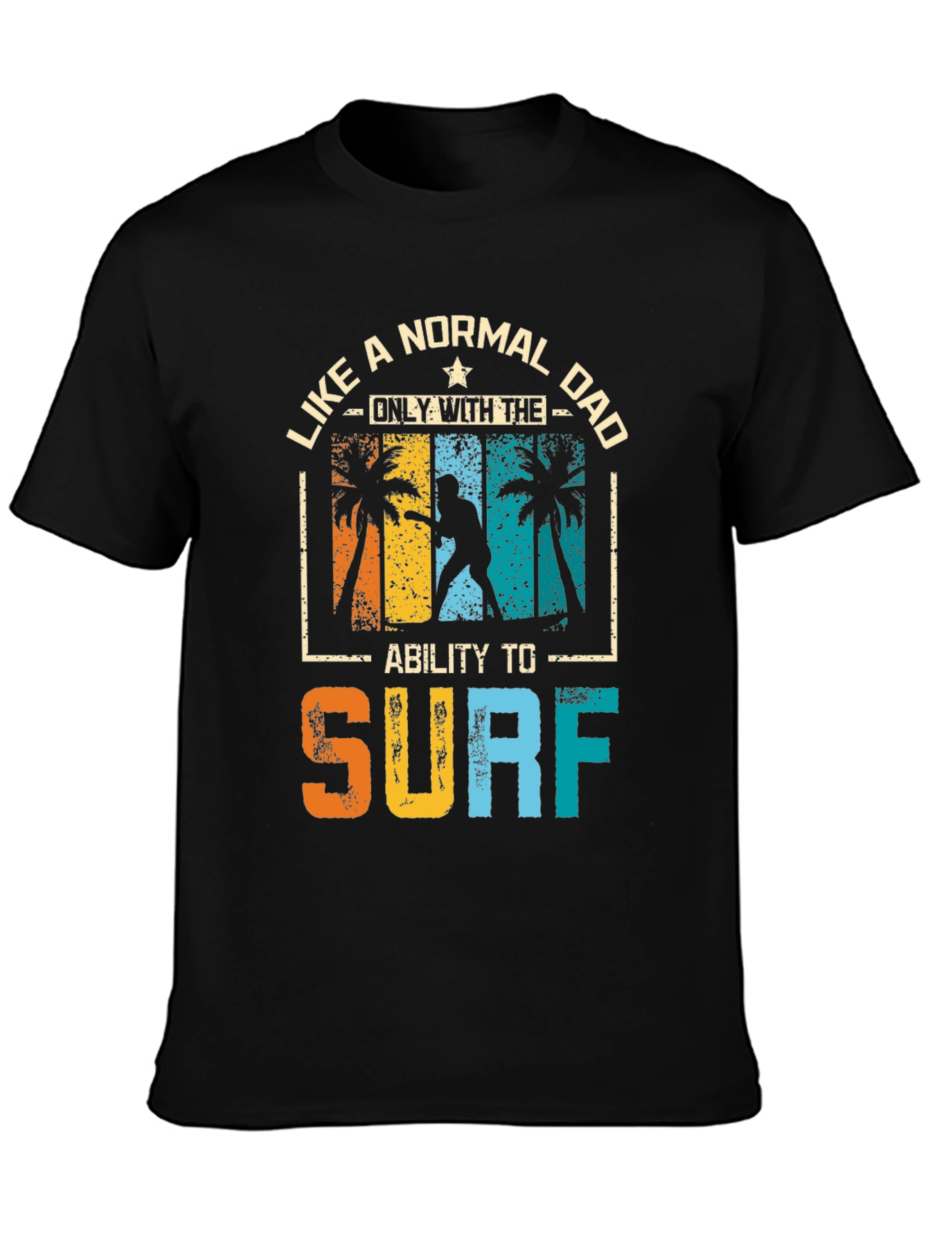 Surfing Dad Graphic Tee