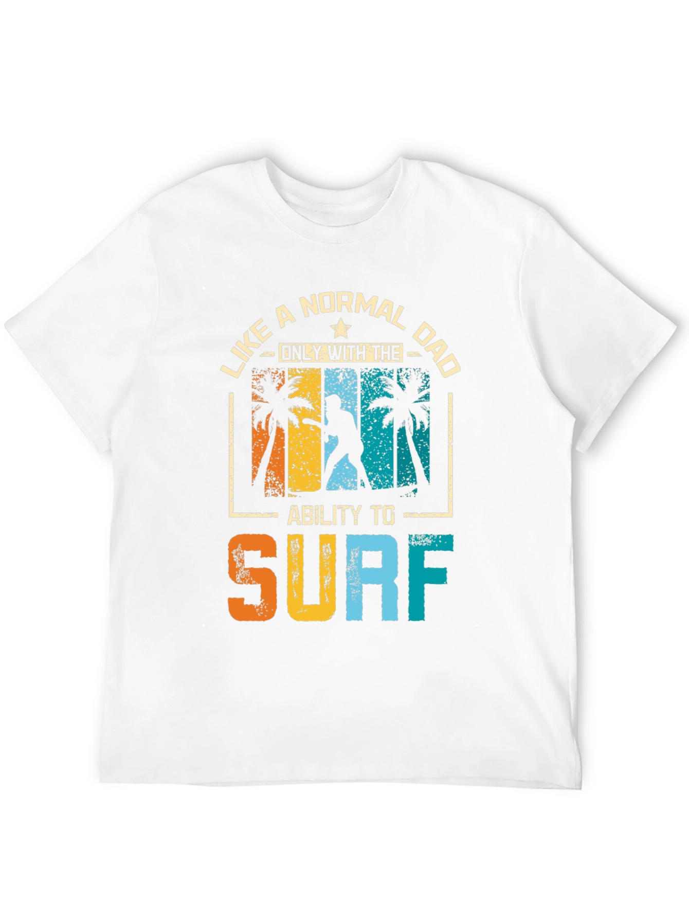Surfing Dad Graphic Tee
