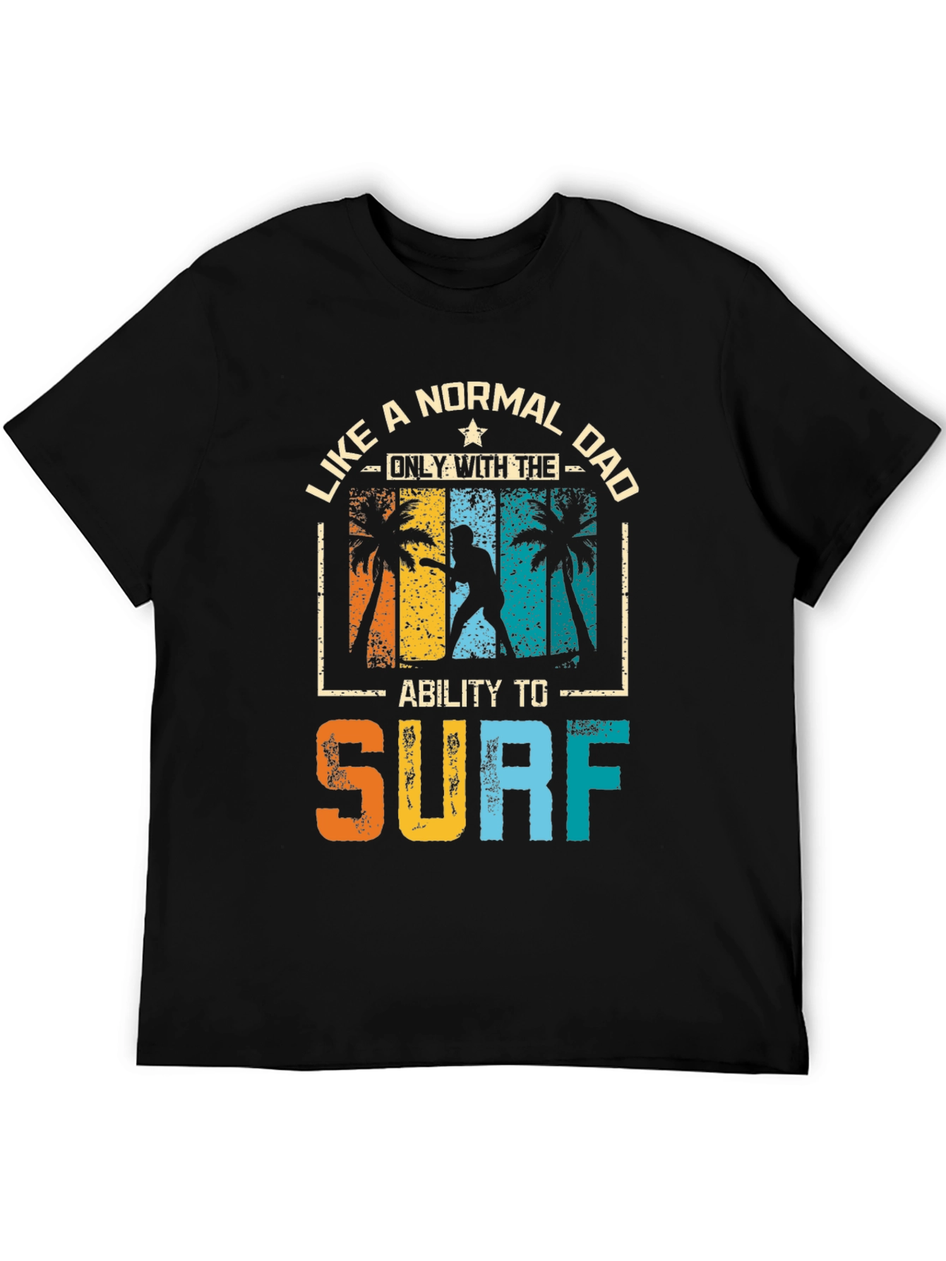 Surfing Dad Graphic Tee