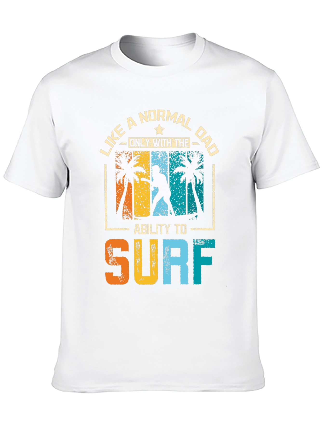 Surfing Dad Graphic Tee