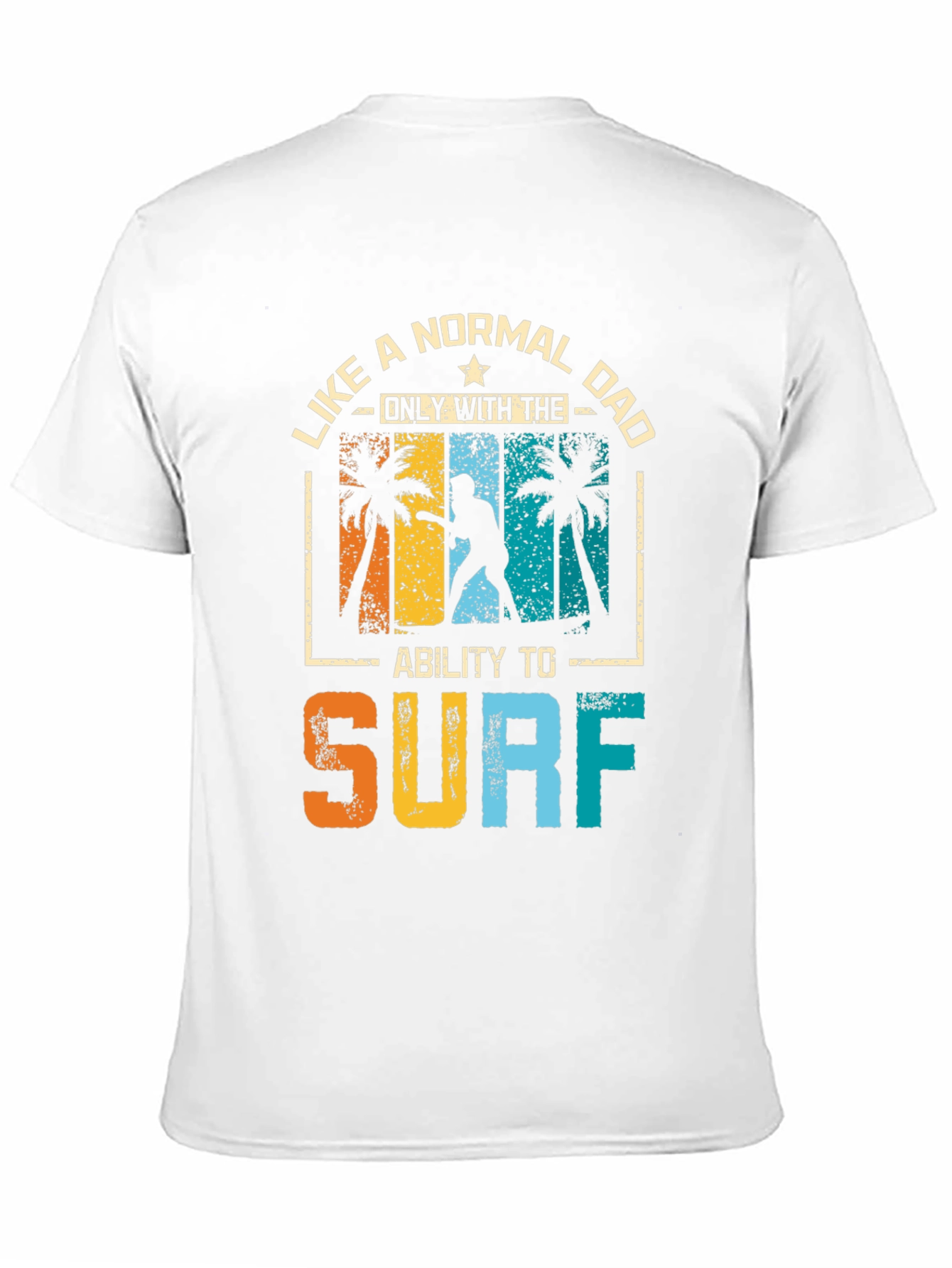 Surfing Dad Graphic Tee