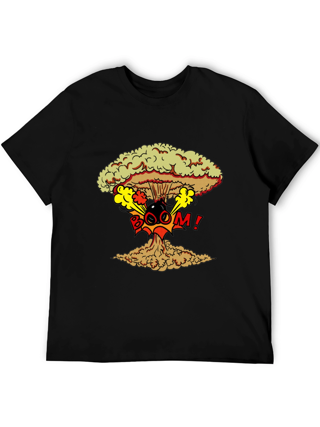 Nuclear Boom Graphic Print T-Shirt