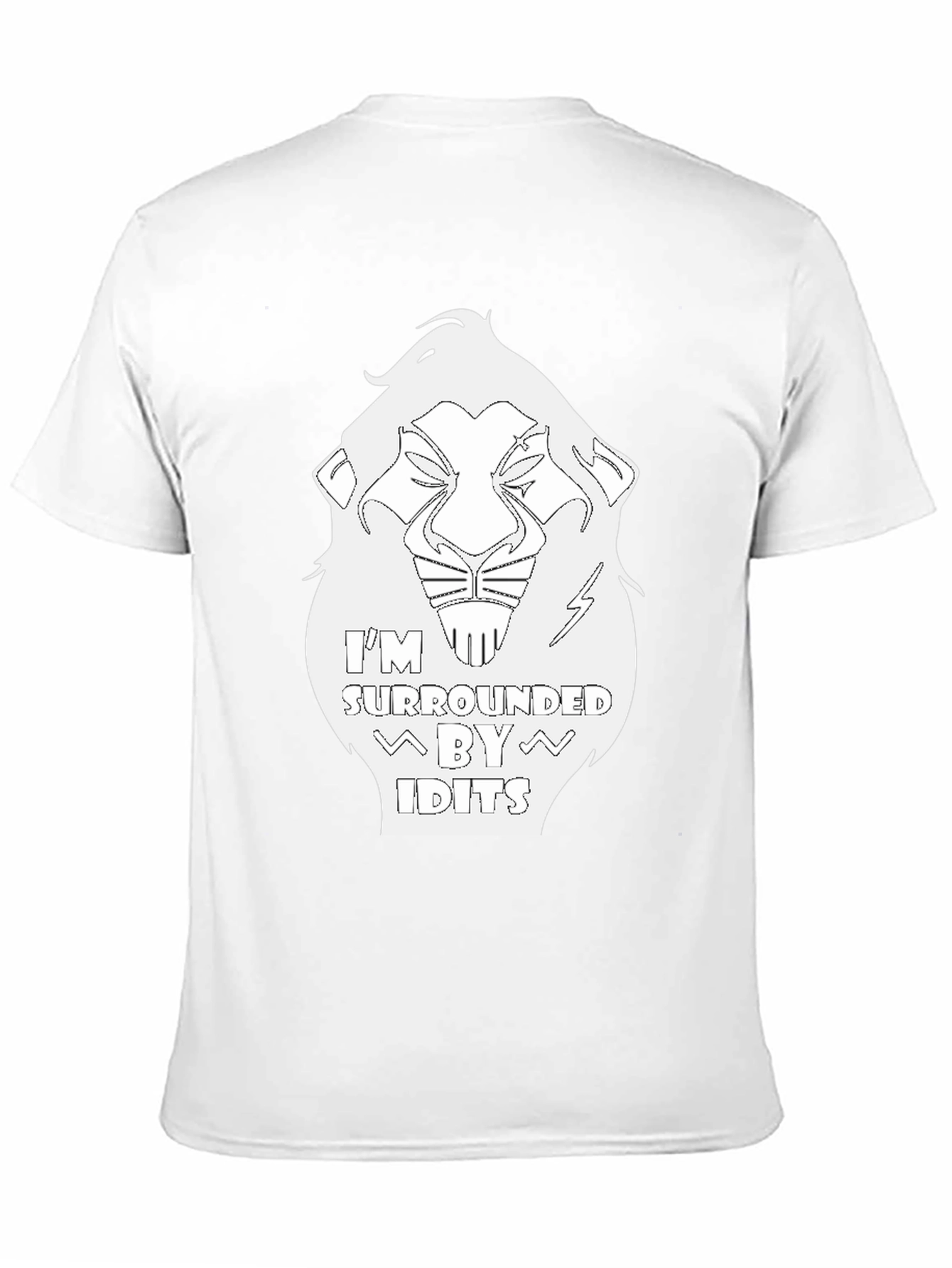 Scar Lion King T-Shirt - Surrounded by Idiots Tee