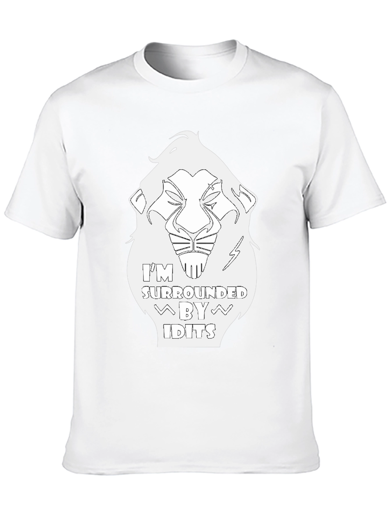 Scar Lion King T-Shirt - Surrounded by Idiots Tee