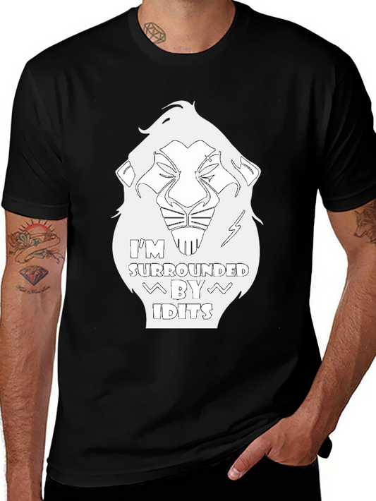 Scar Lion King T-Shirt - Surrounded by Idiots Tee