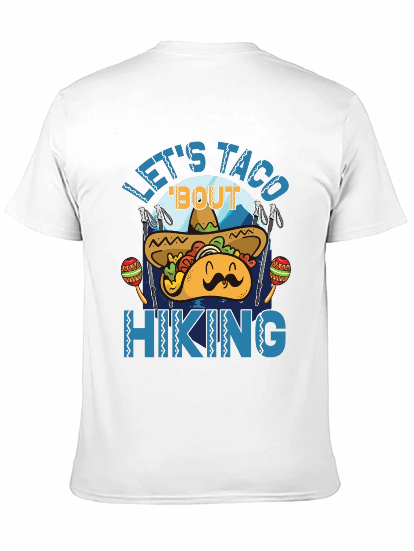 Lets Taco Bout Hiking Graphic Tee