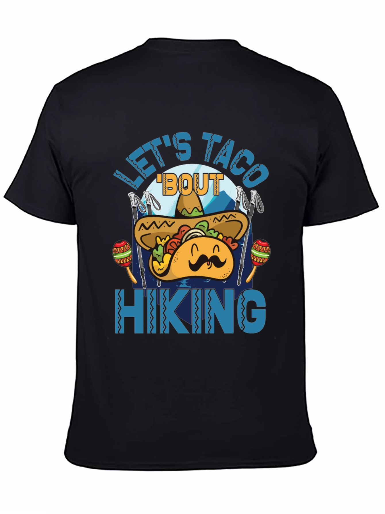 Lets Taco Bout Hiking Graphic Tee