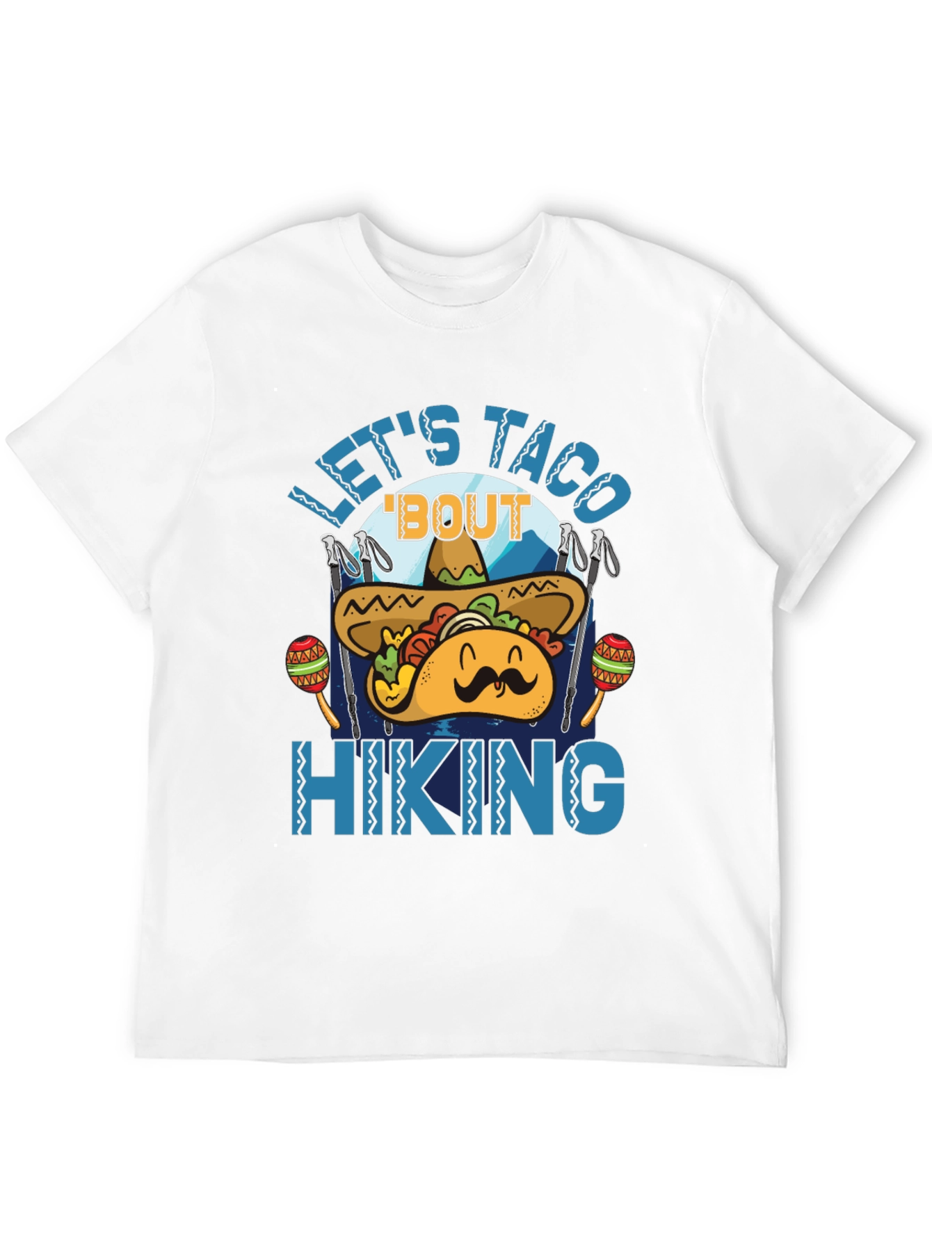 Lets Taco Bout Hiking Graphic Tee