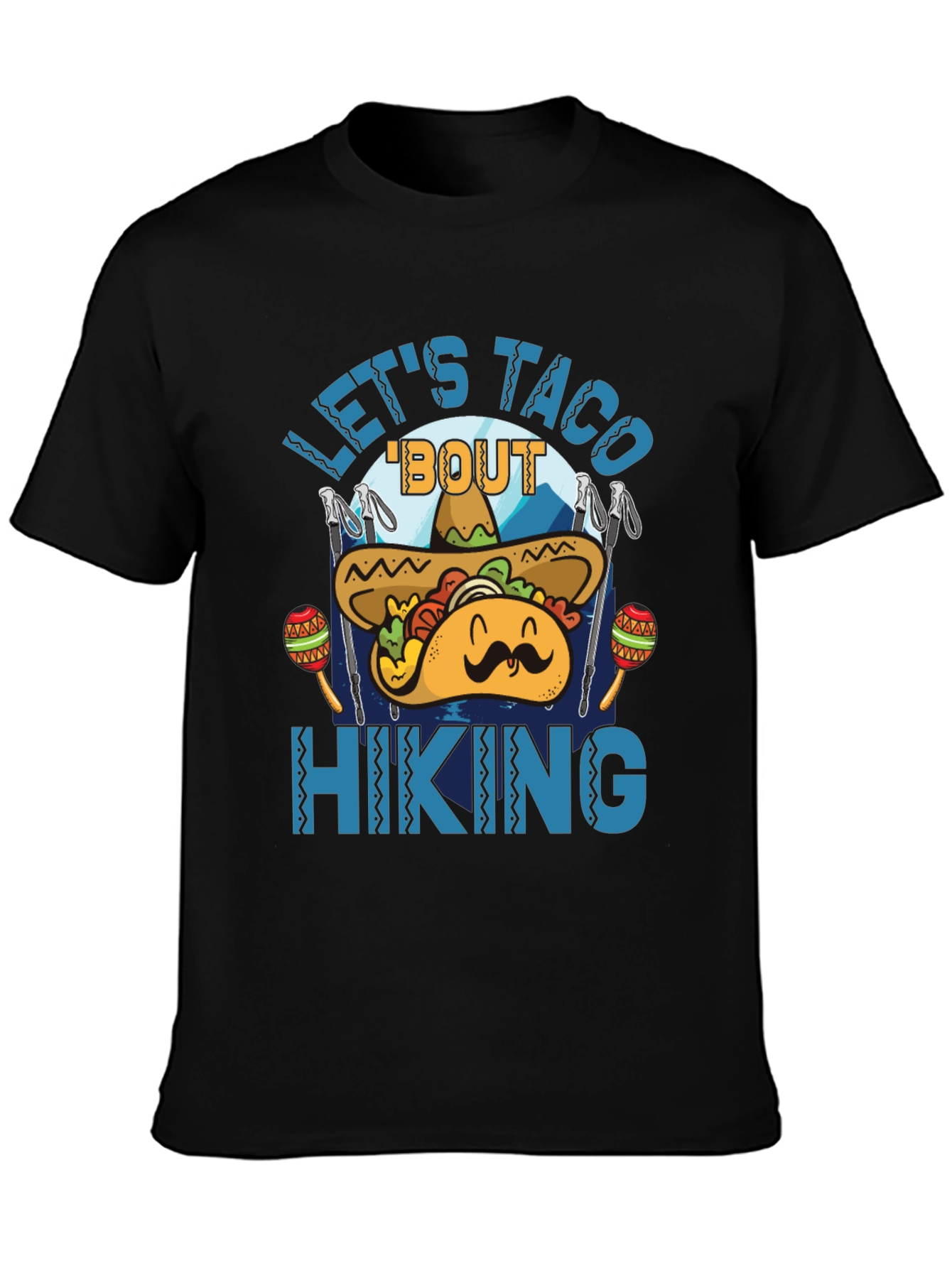 Lets Taco Bout Hiking Graphic Tee