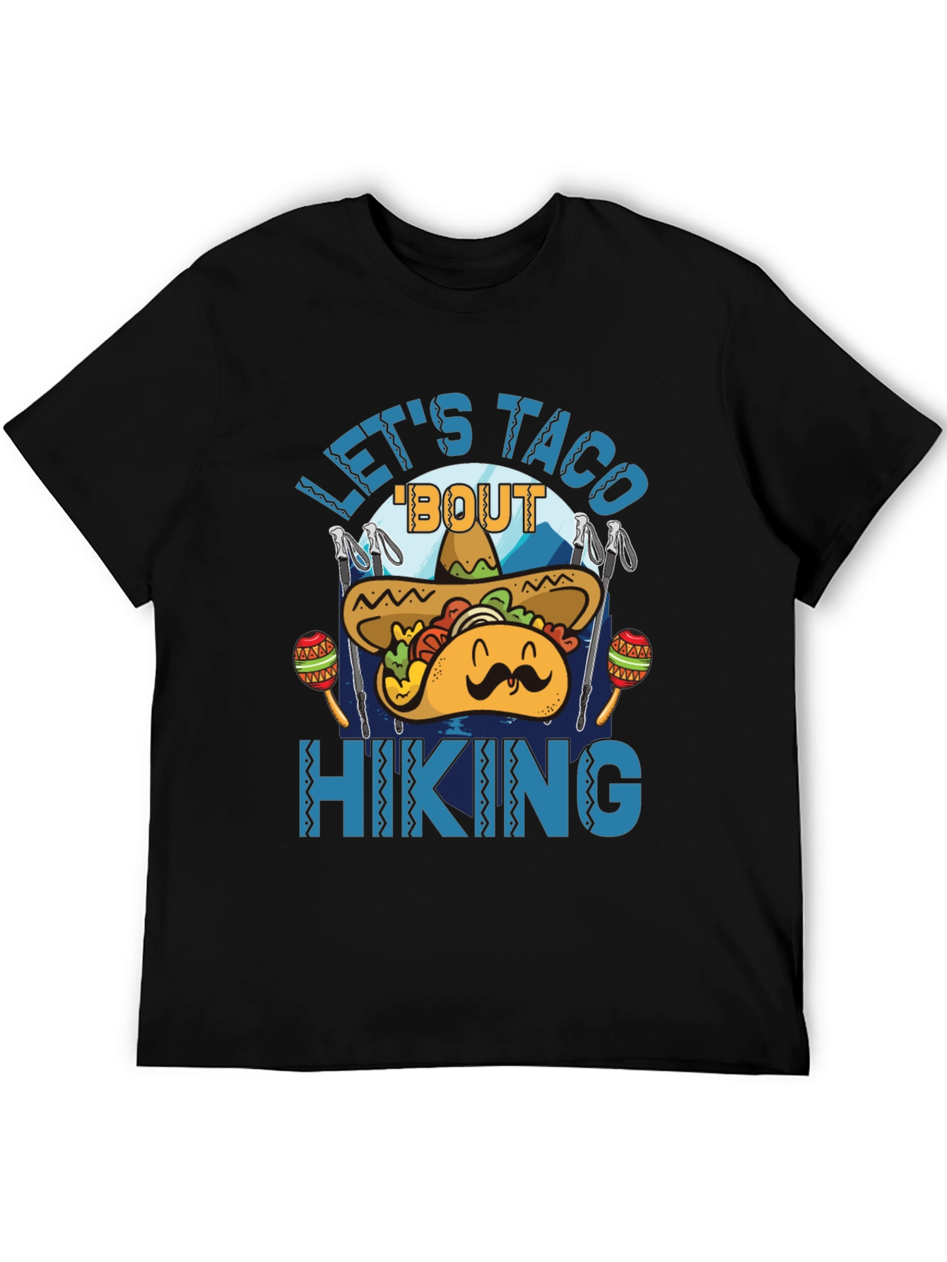 Lets Taco Bout Hiking Graphic Tee