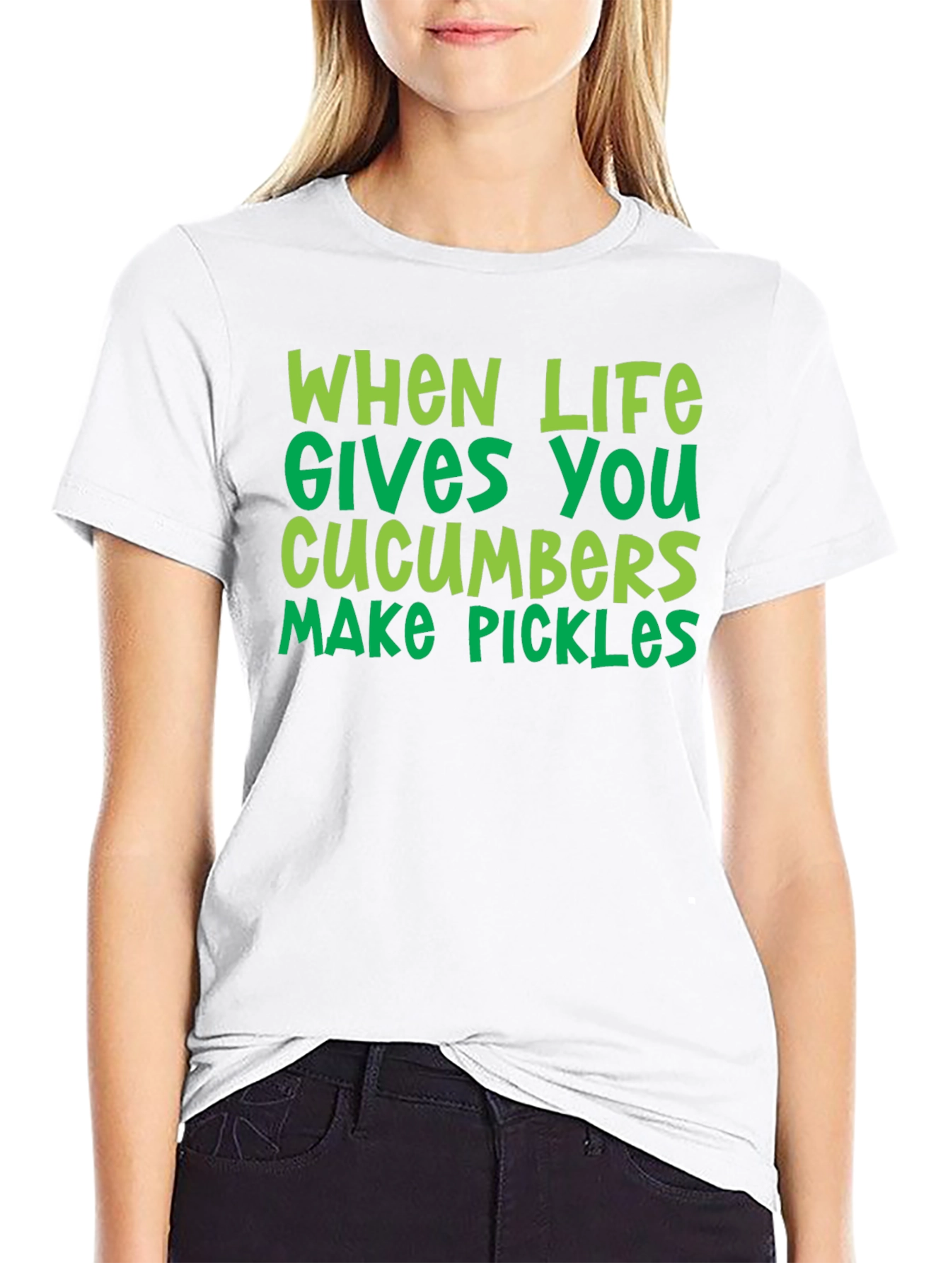 Funny Cucumber Pickles Graphic Tee