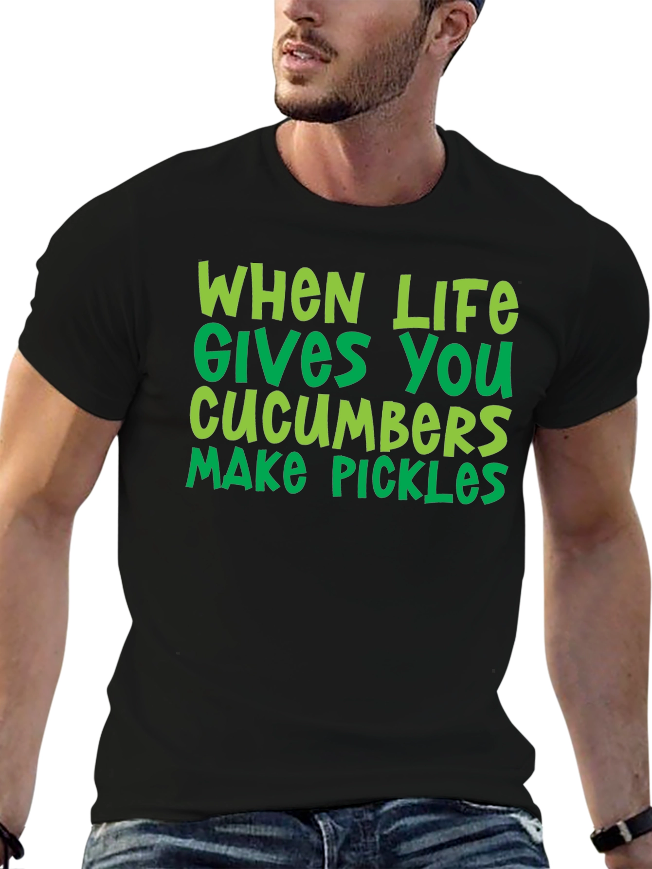 Funny Cucumber Pickles Graphic Tee