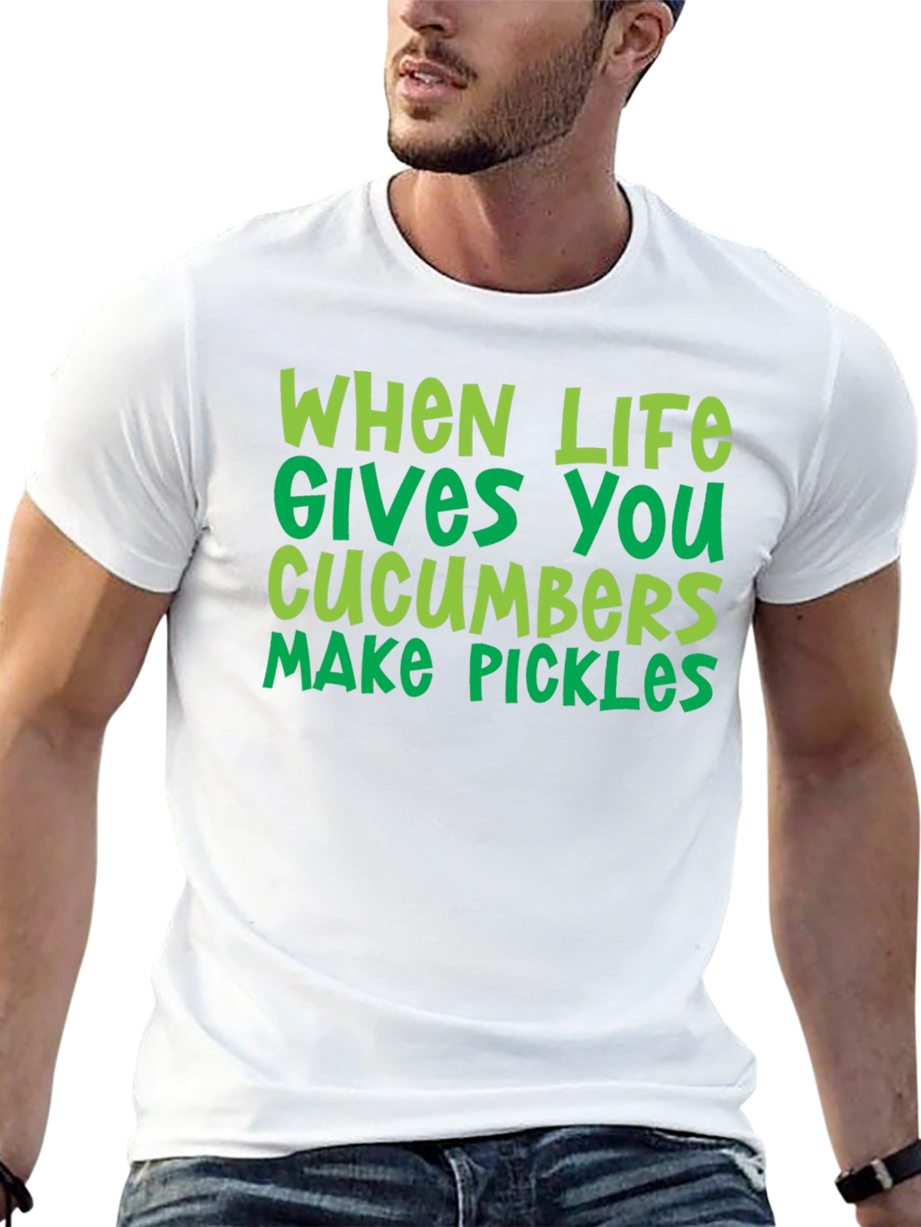 Funny Cucumber Pickles Graphic Tee