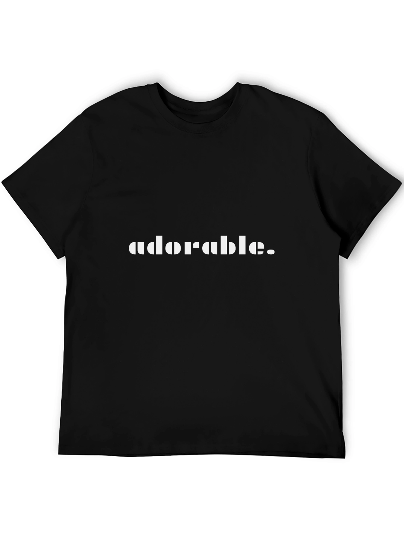 Adorable Graphic Tee - Soft Cotton Blend