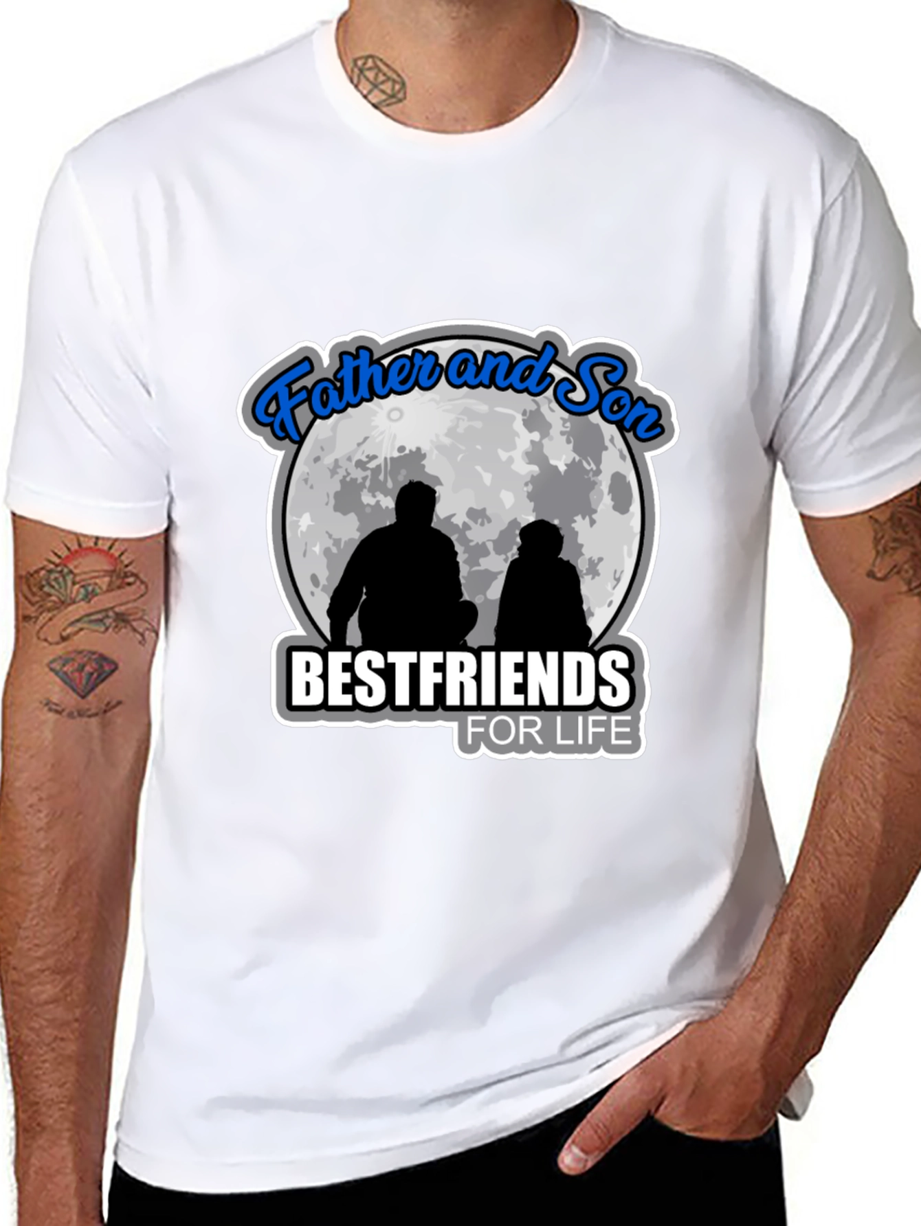Father and Son Best Friends T-Shirt