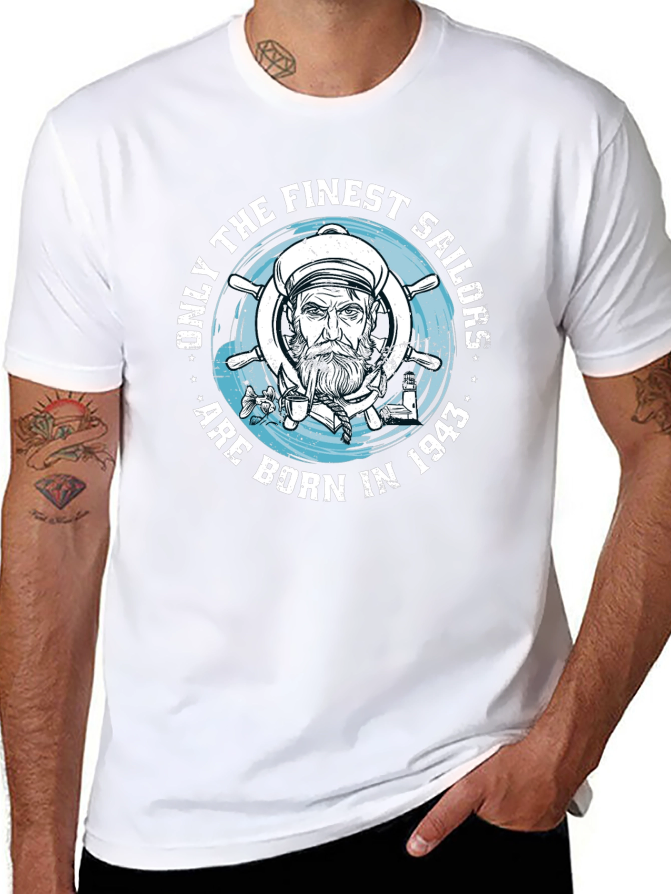 Finest Sailors Born in 1943 T-Shirt